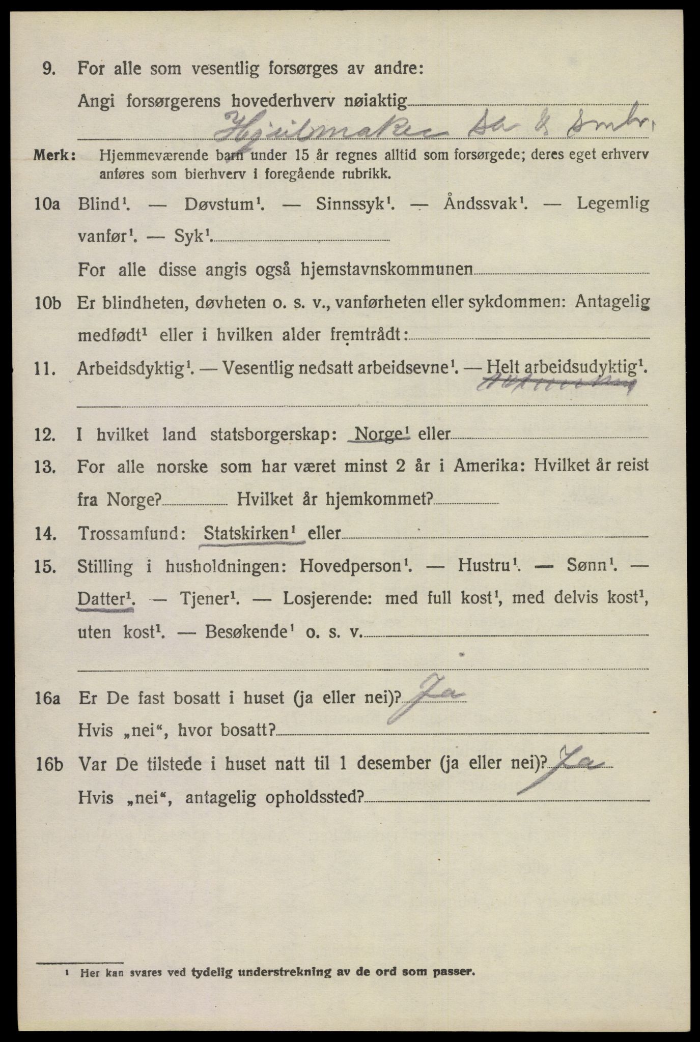 SAKO, 1920 census for Lardal, 1920, p. 5544