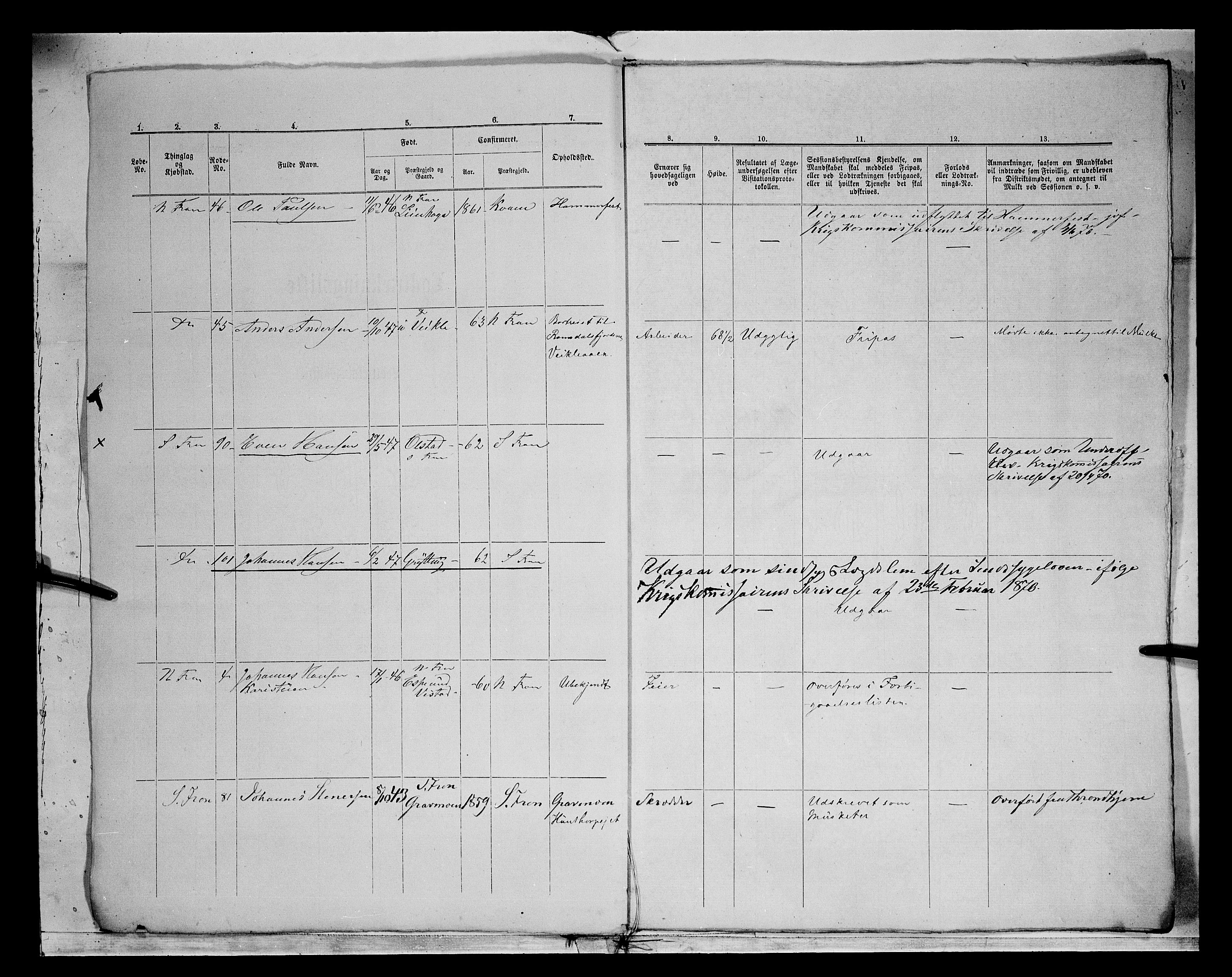 Fylkesmannen i Oppland, AV/SAH-FYO-002/1/K/Kg/L1174: Fron, Nordre og Søndre Fron, Vågå, 1860-1879, p. 151