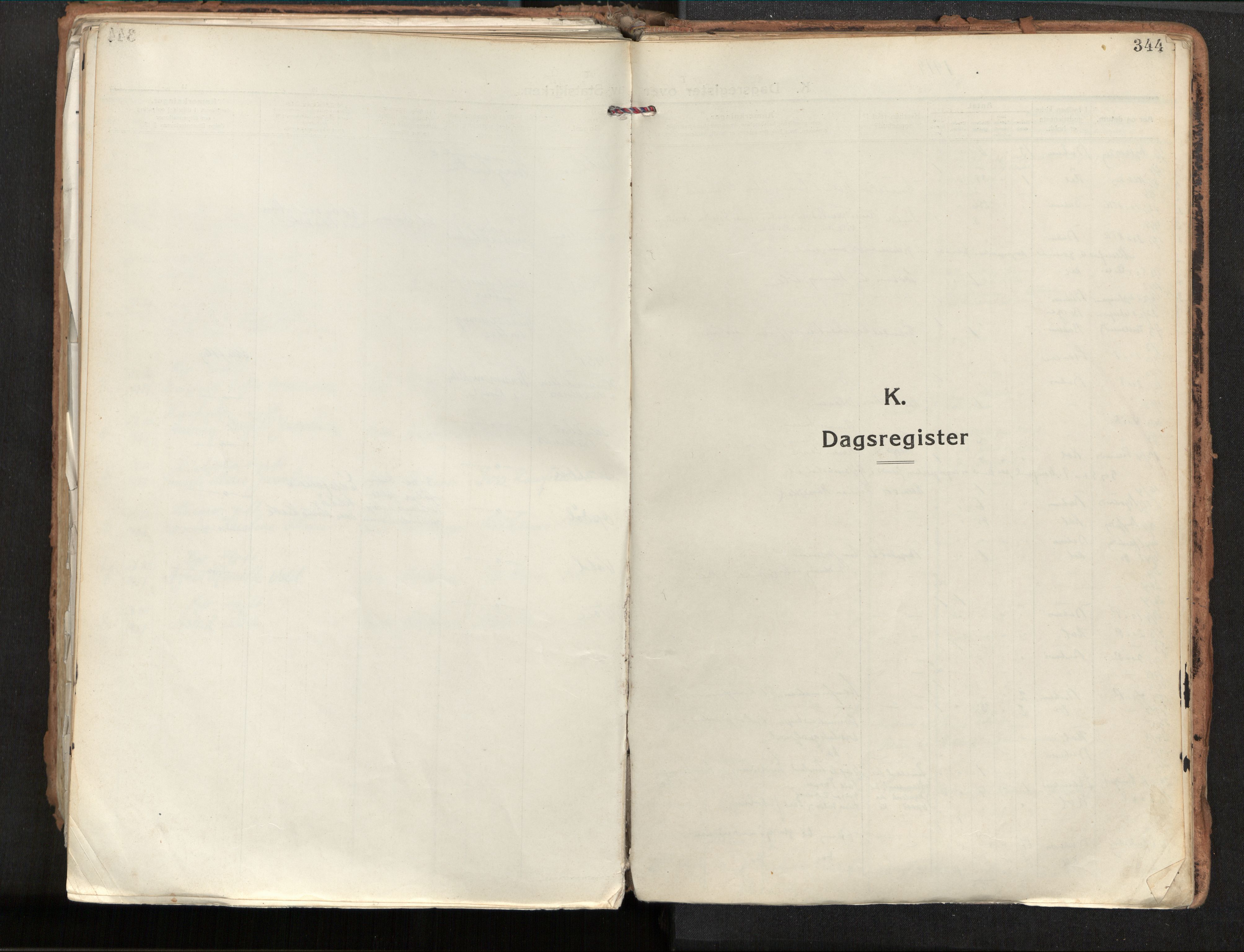 Ministerialprotokoller, klokkerbøker og fødselsregistre - Nordland, SAT/A-1459/881/L1160: Parish register (official) no. 881A13, 1919-1937, p. 344