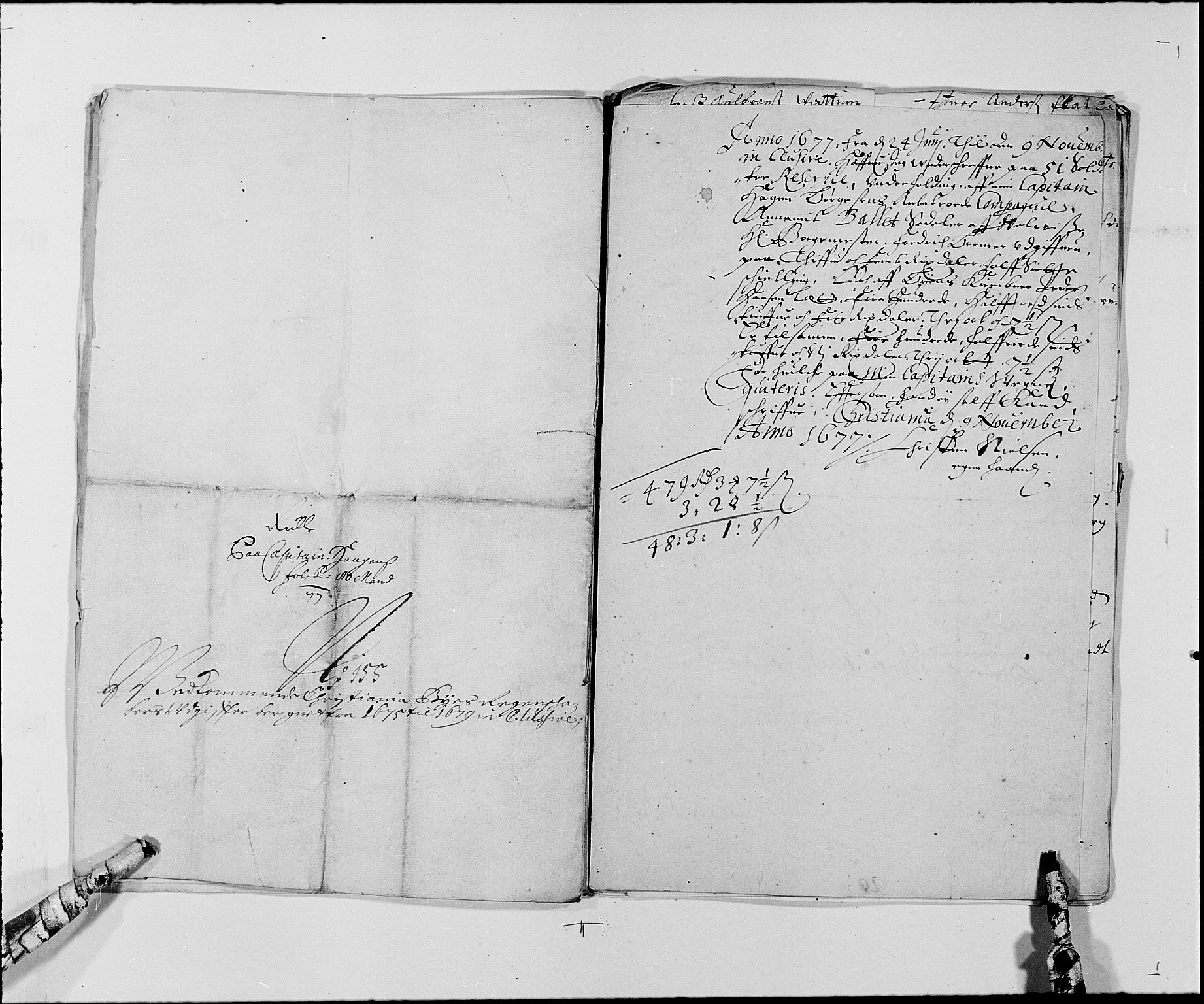 Rentekammeret inntil 1814, Reviderte regnskaper, Byregnskaper, RA/EA-4066/R/Re/L0058: [E3] Kontribusjonsregnskap (med Bragernes og Strømsø), 1675-1679, p. 410