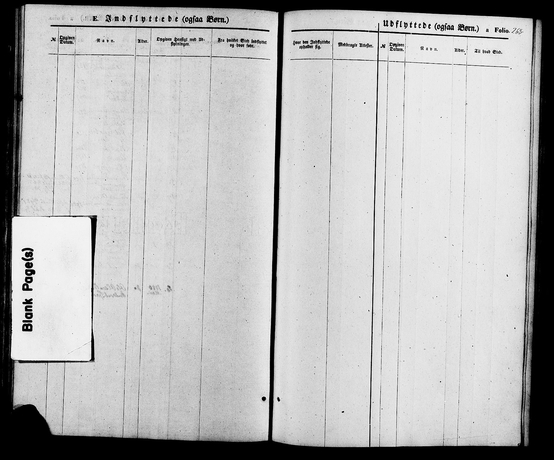 Valle sokneprestkontor, AV/SAK-1111-0044/F/Fa/Fac/L0008: Parish register (official) no. A 8, 1868-1882, p. 268