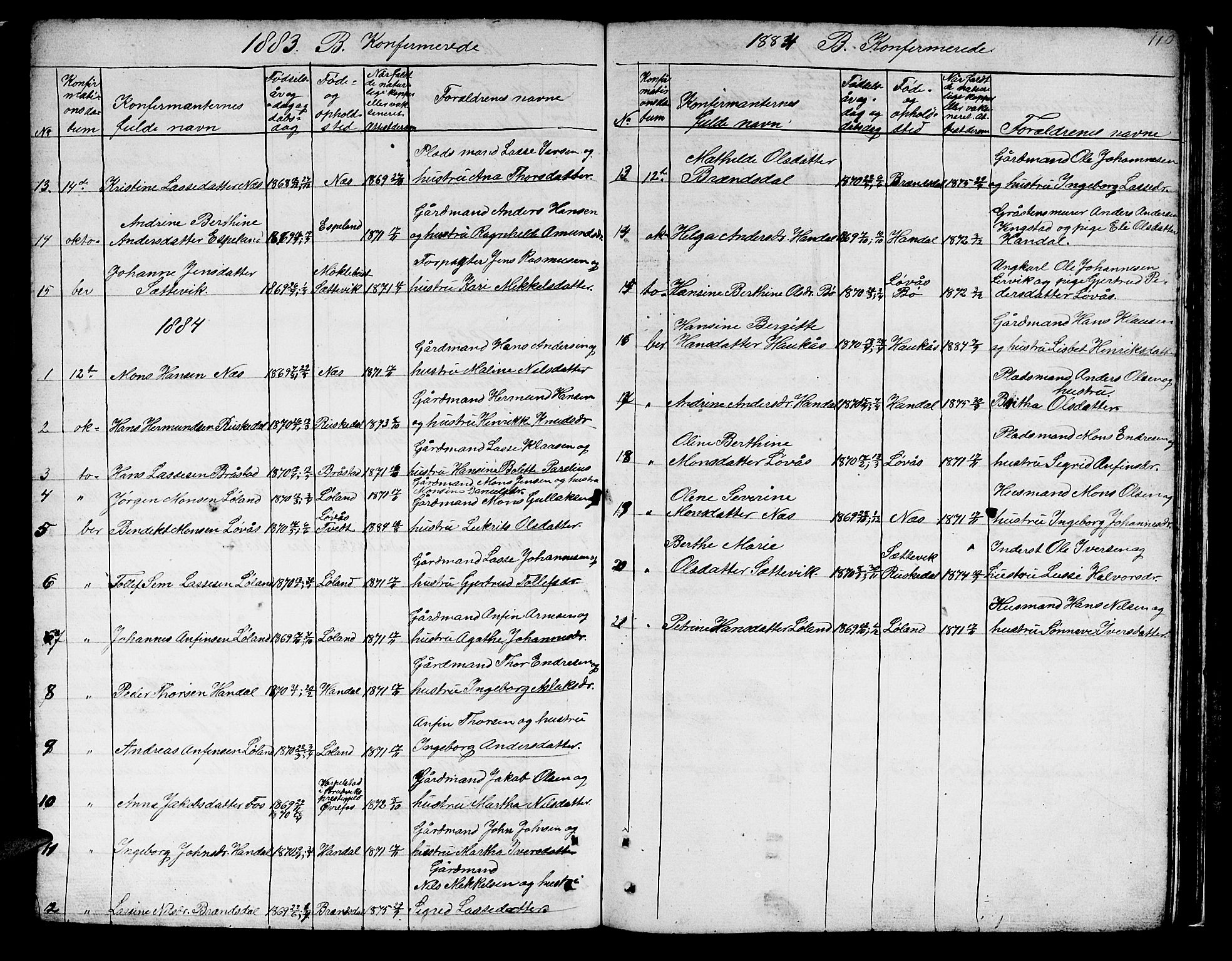 Hyllestad sokneprestembete, SAB/A-80401: Parish register (copy) no. B 1, 1854-1889, p. 110