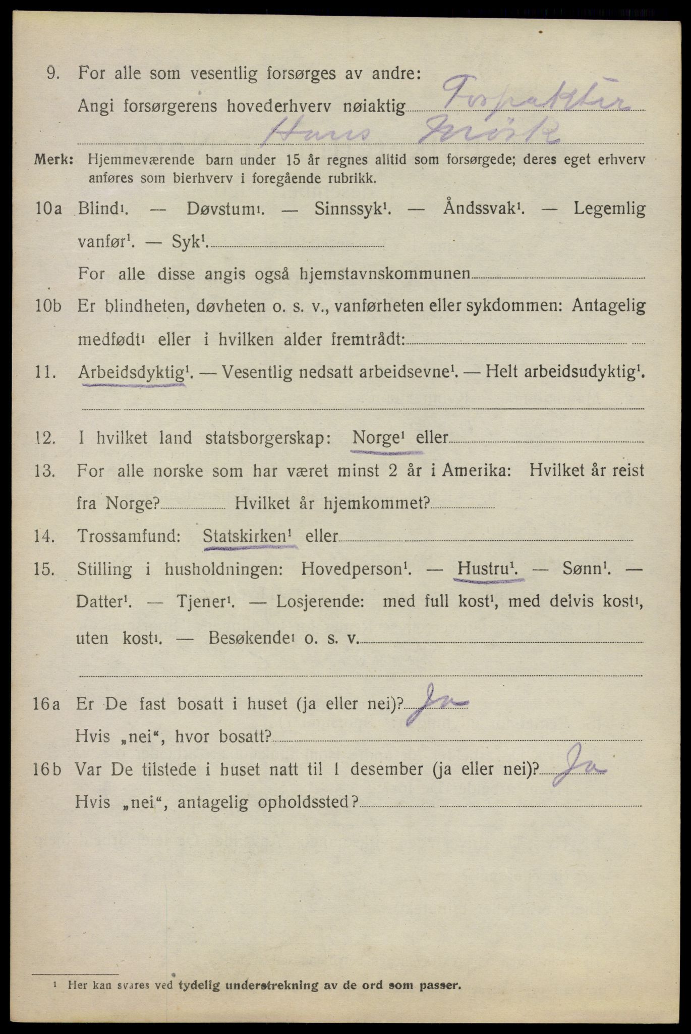 SAO, 1920 census for Asker, 1920, p. 11021