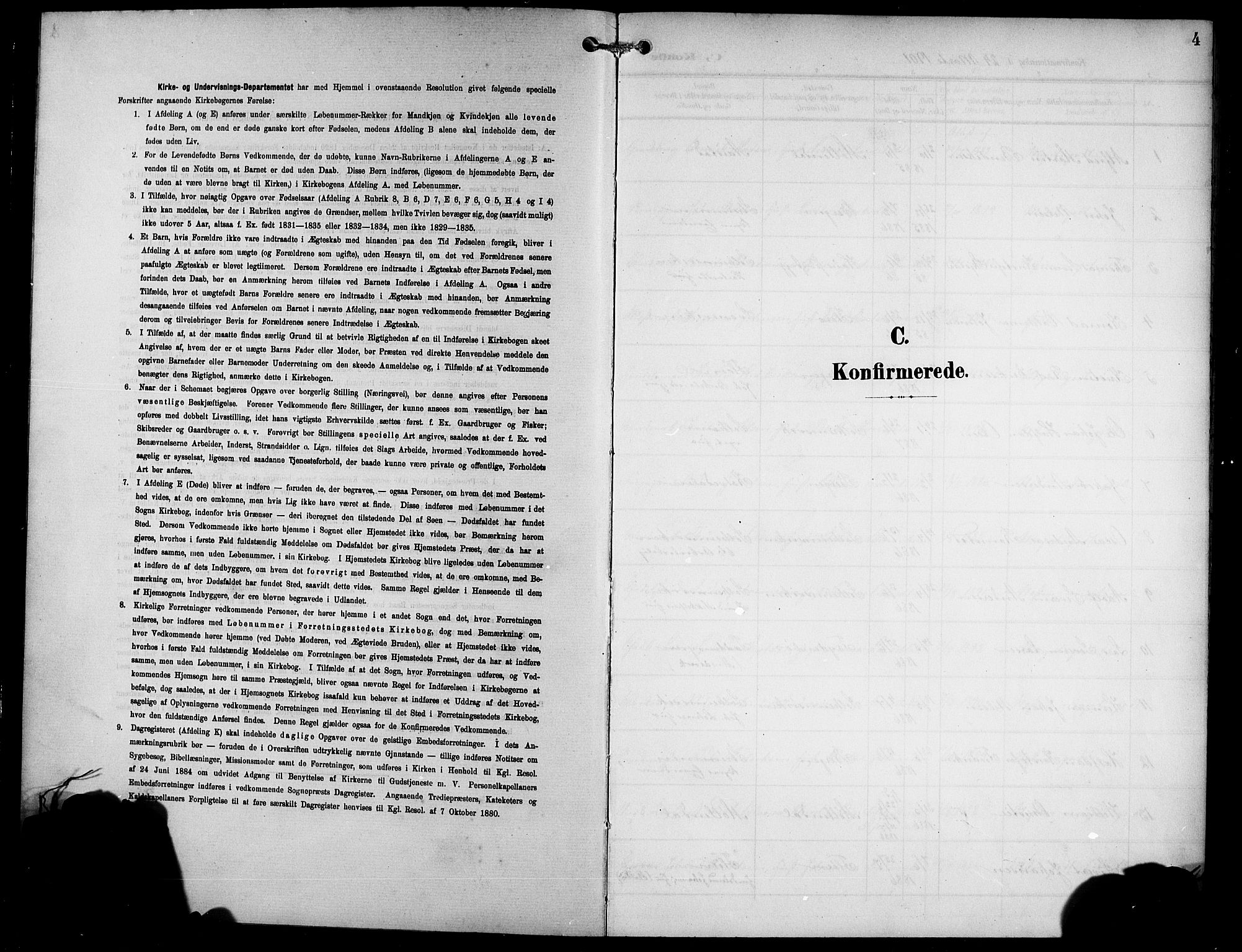 Årstad Sokneprestembete, AV/SAB-A-79301/H/Hab/L0012: Parish register (copy) no. B 2, 1901-1914, p. 4