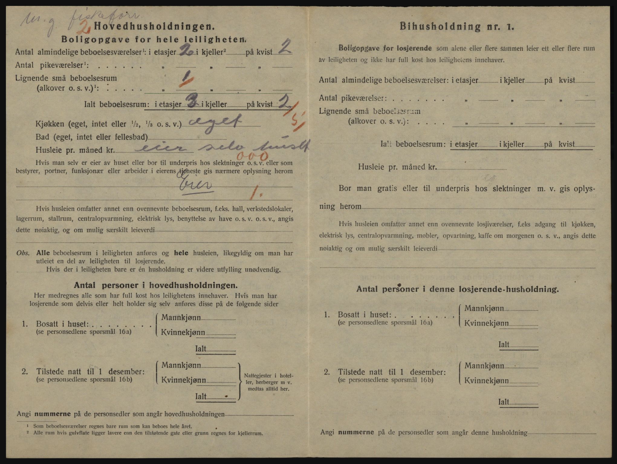 SATØ, 1920 census for Vardø, 1920, p. 2212