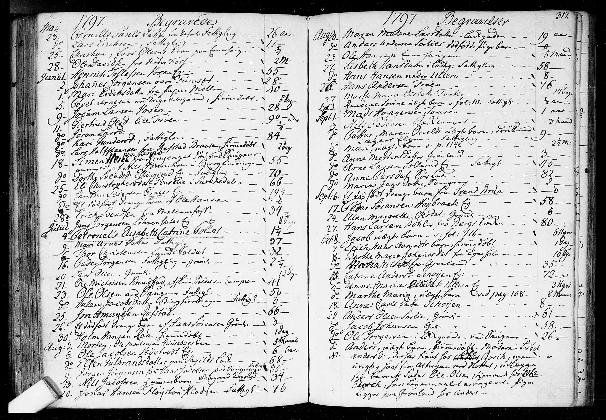 Aker prestekontor kirkebøker, SAO/A-10861/F/L0010: Parish register (official) no. 10, 1786-1809, p. 317