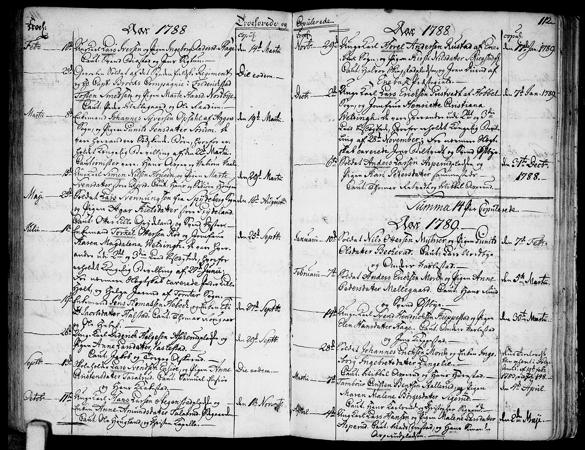 Kråkstad prestekontor Kirkebøker, AV/SAO-A-10125a/F/Fa/L0002: Parish register (official) no. I 2, 1786-1814, p. 112