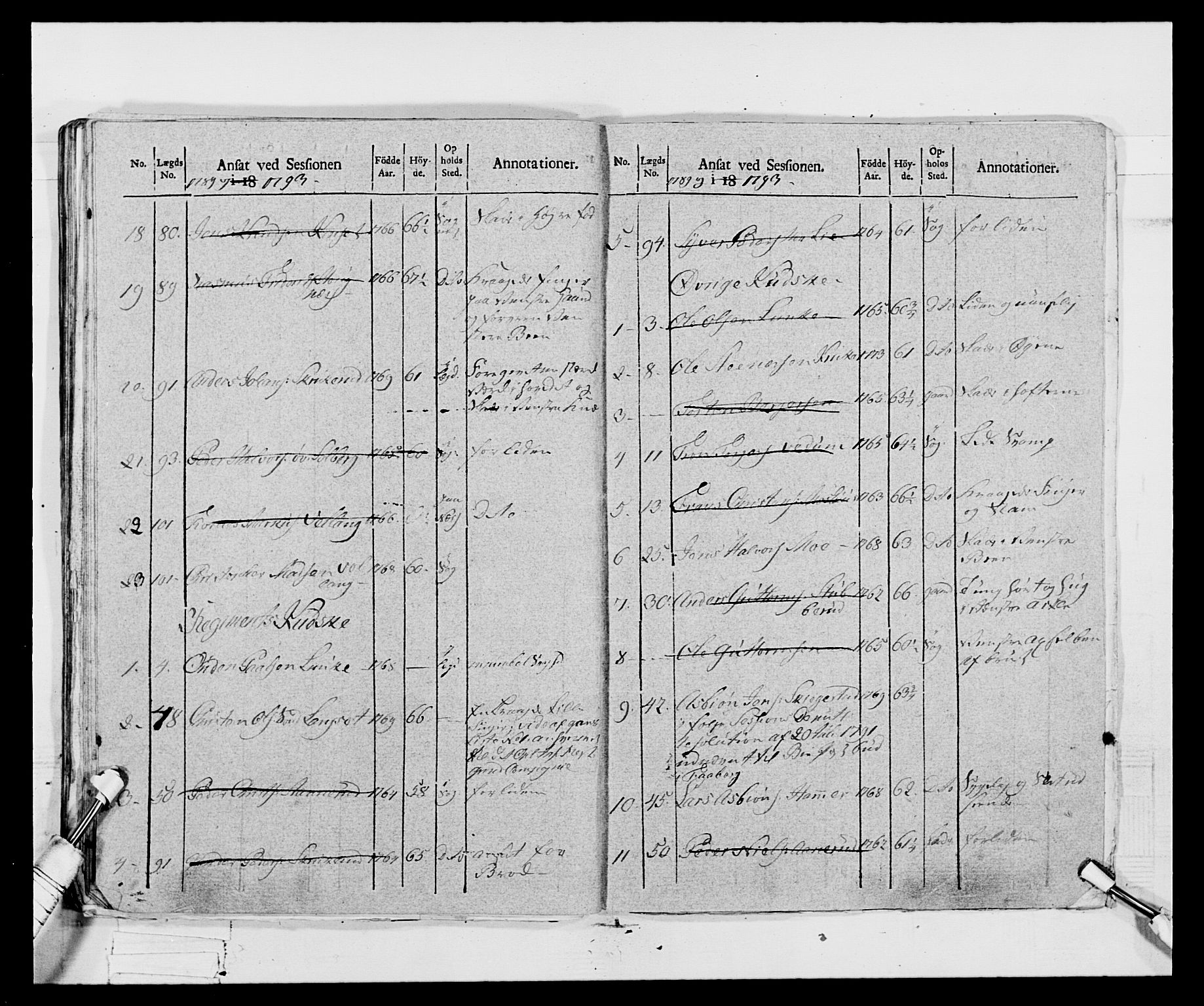 Generalitets- og kommissariatskollegiet, Det kongelige norske kommissariatskollegium, AV/RA-EA-5420/E/Eh/L0068: Opplandske nasjonale infanteriregiment, 1802-1805, p. 53