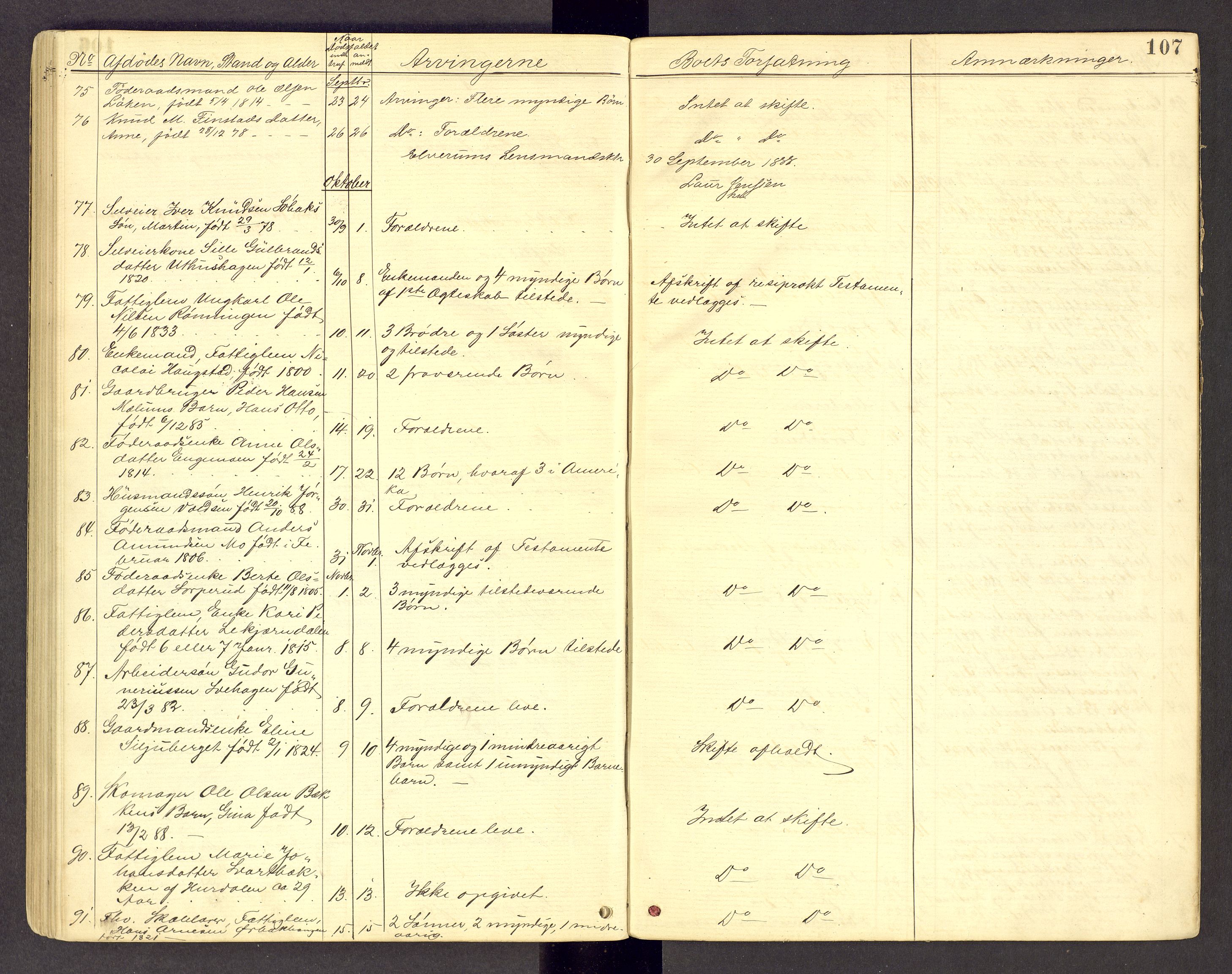 Sør-Østerdal sorenskriveri, AV/SAH-TING-018/J/Jg/L0003: Dødsfallsjournal, 1874-1889, p. 107