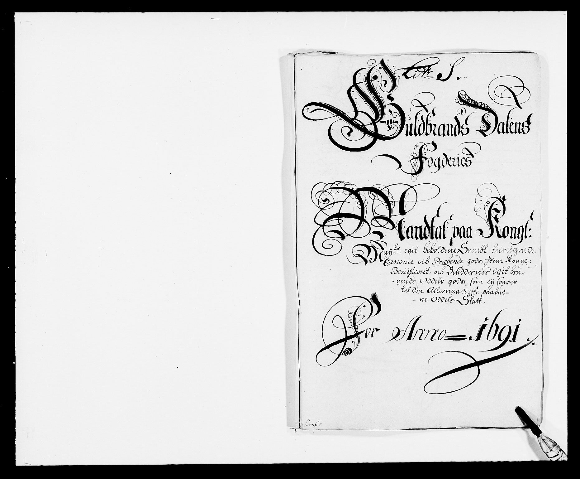 Rentekammeret inntil 1814, Reviderte regnskaper, Fogderegnskap, RA/EA-4092/R17/L1165: Fogderegnskap Gudbrandsdal, 1690-1692, p. 295