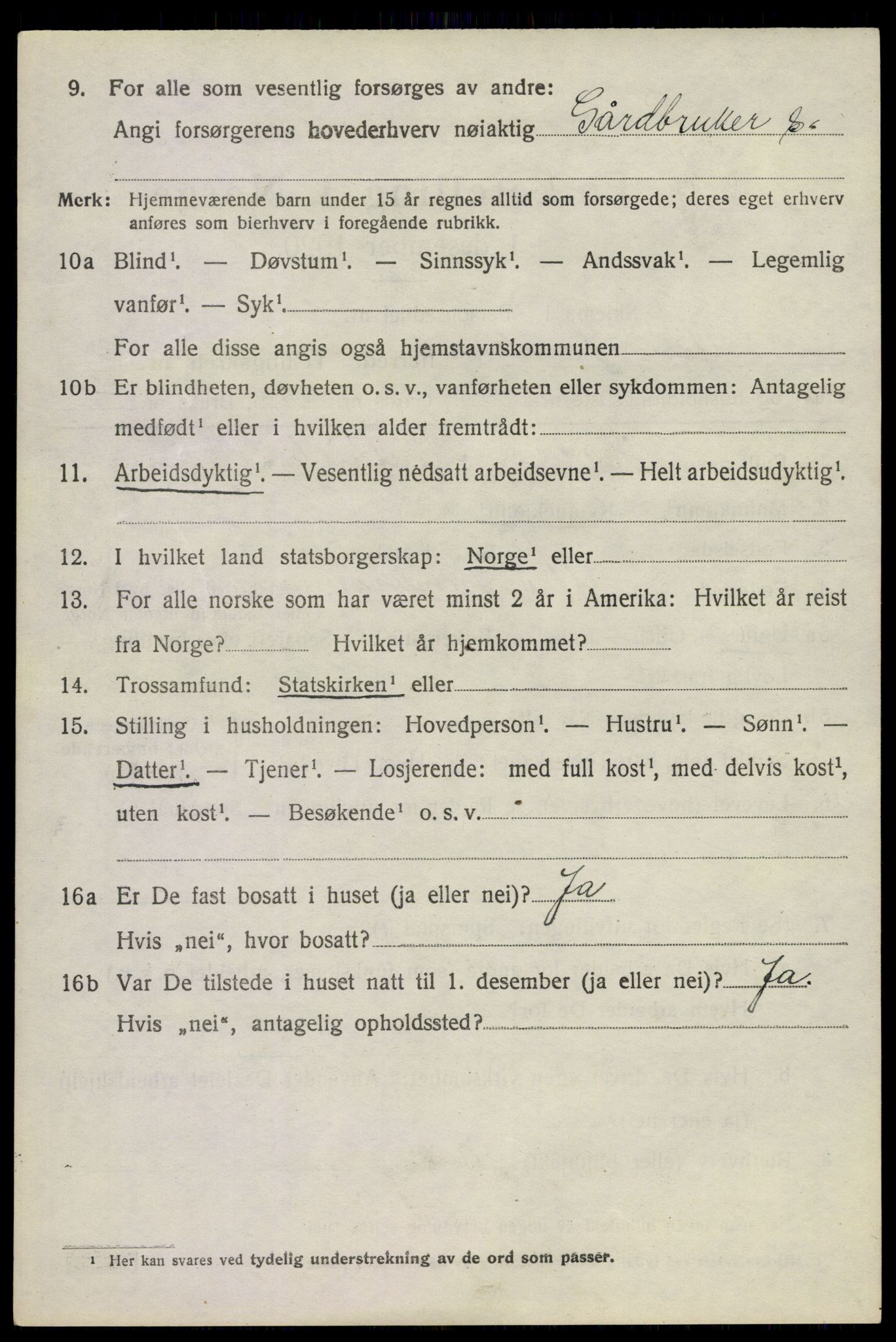 SAKO, 1920 census for Ytre Sandsvær, 1920, p. 3701