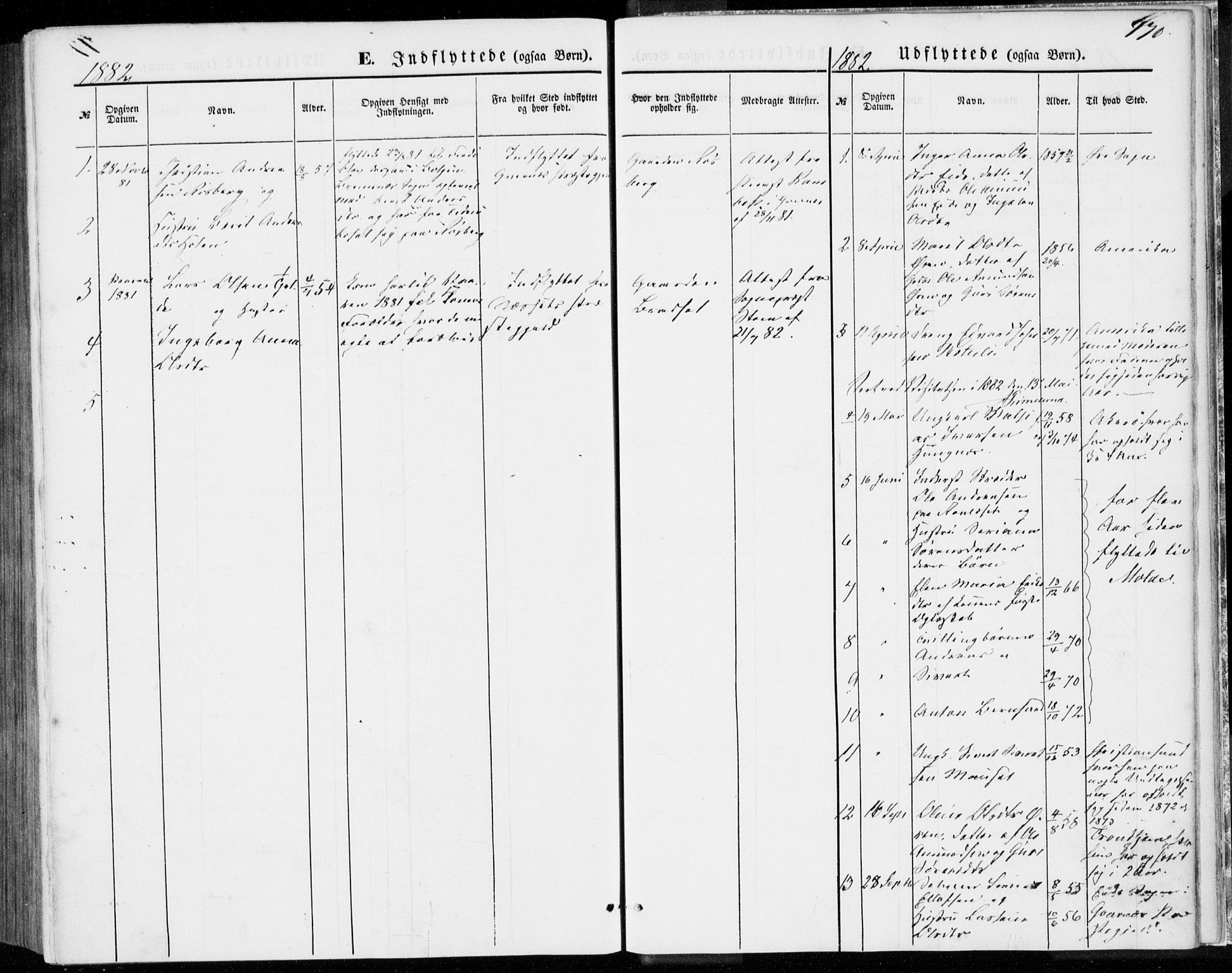 Ministerialprotokoller, klokkerbøker og fødselsregistre - Møre og Romsdal, SAT/A-1454/557/L0681: Parish register (official) no. 557A03, 1869-1886, p. 470