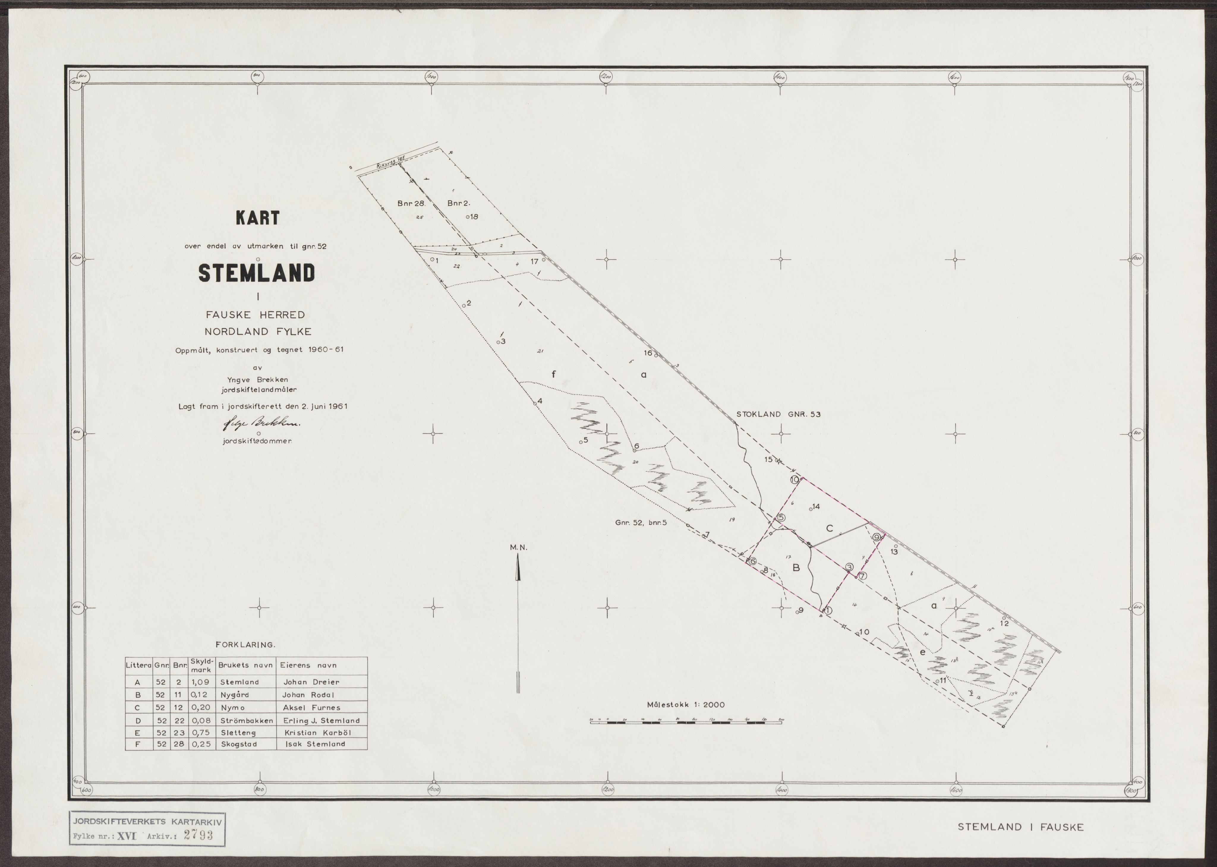 Jordskifteverkets kartarkiv, RA/S-3929/T, 1859-1988, p. 3605