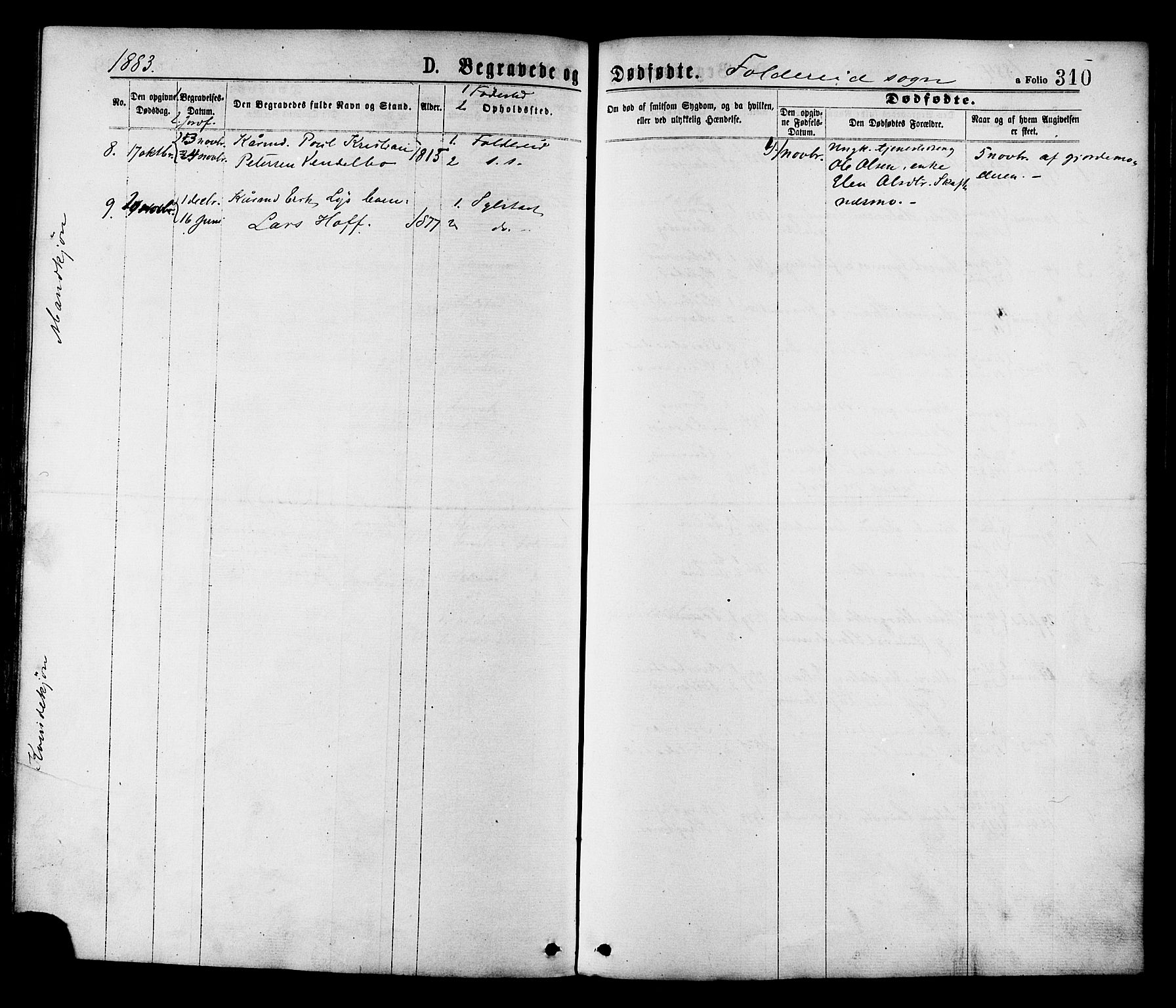 Ministerialprotokoller, klokkerbøker og fødselsregistre - Nord-Trøndelag, SAT/A-1458/780/L0642: Parish register (official) no. 780A07 /2, 1878-1885, p. 310