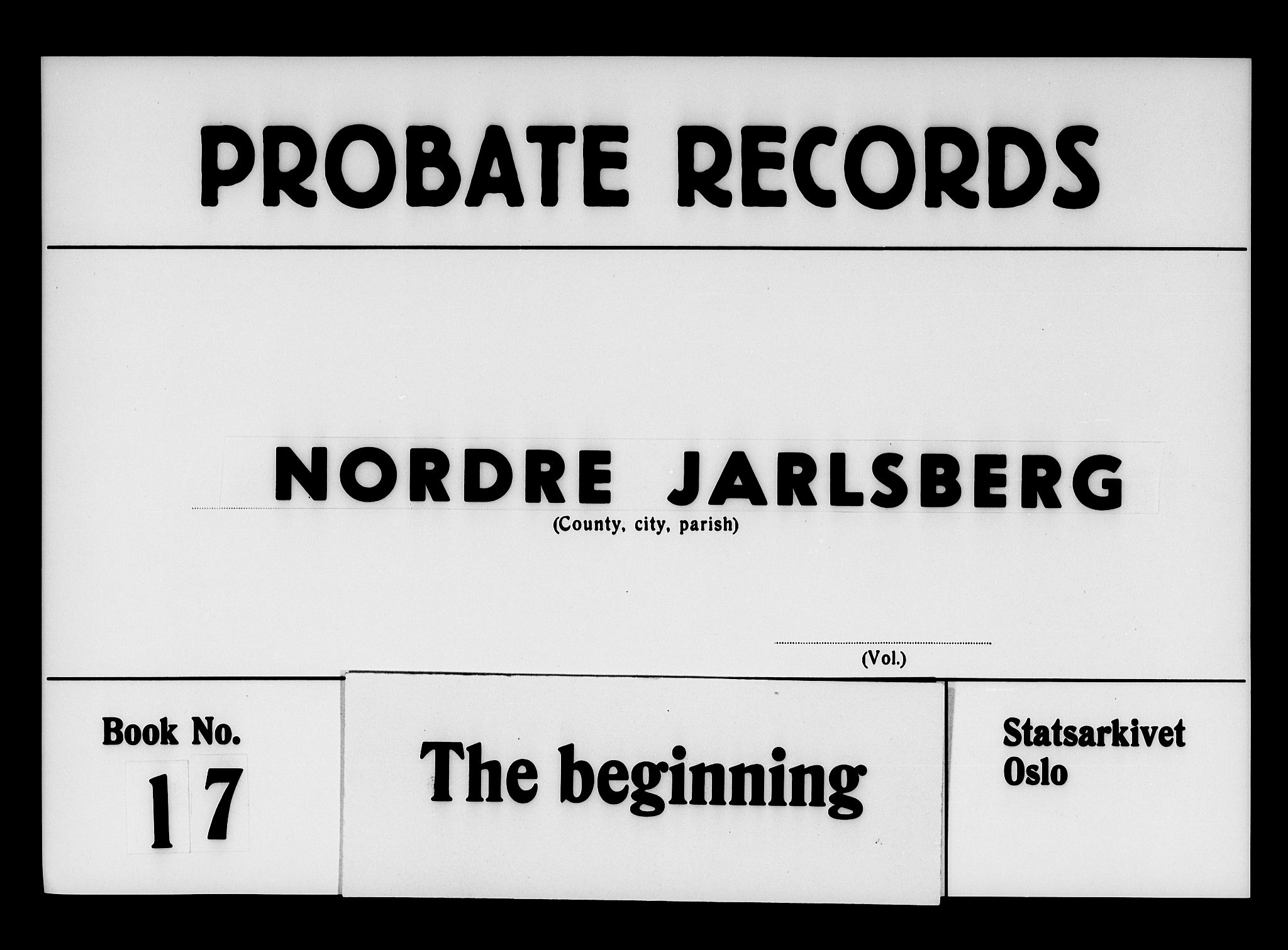 Nordre Jarlsberg sorenskriveri, AV/SAKO-A-80/H/Hc/L0016: Register, 1679-1839