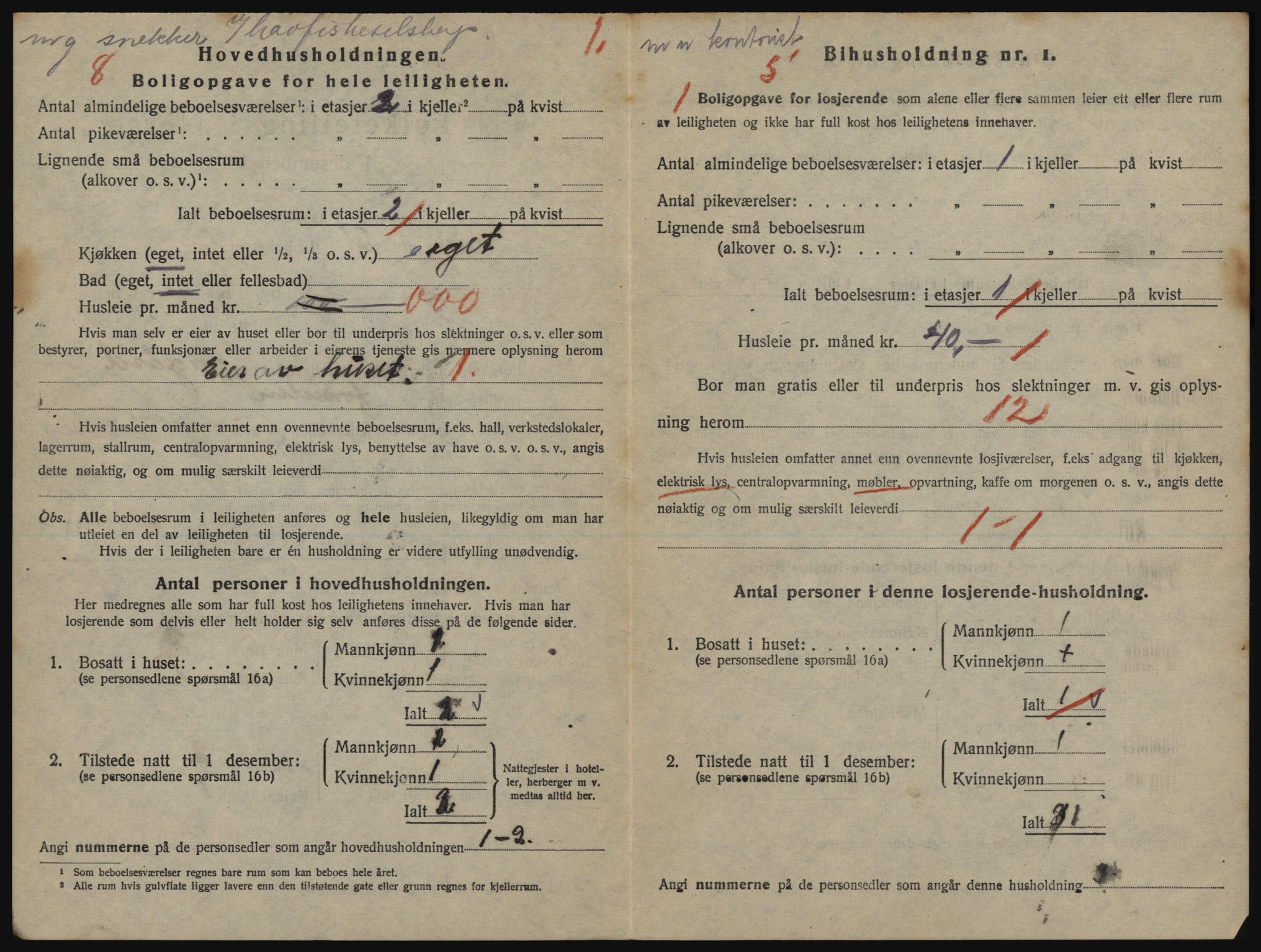 SATØ, 1920 census for Harstad, 1920, p. 2096