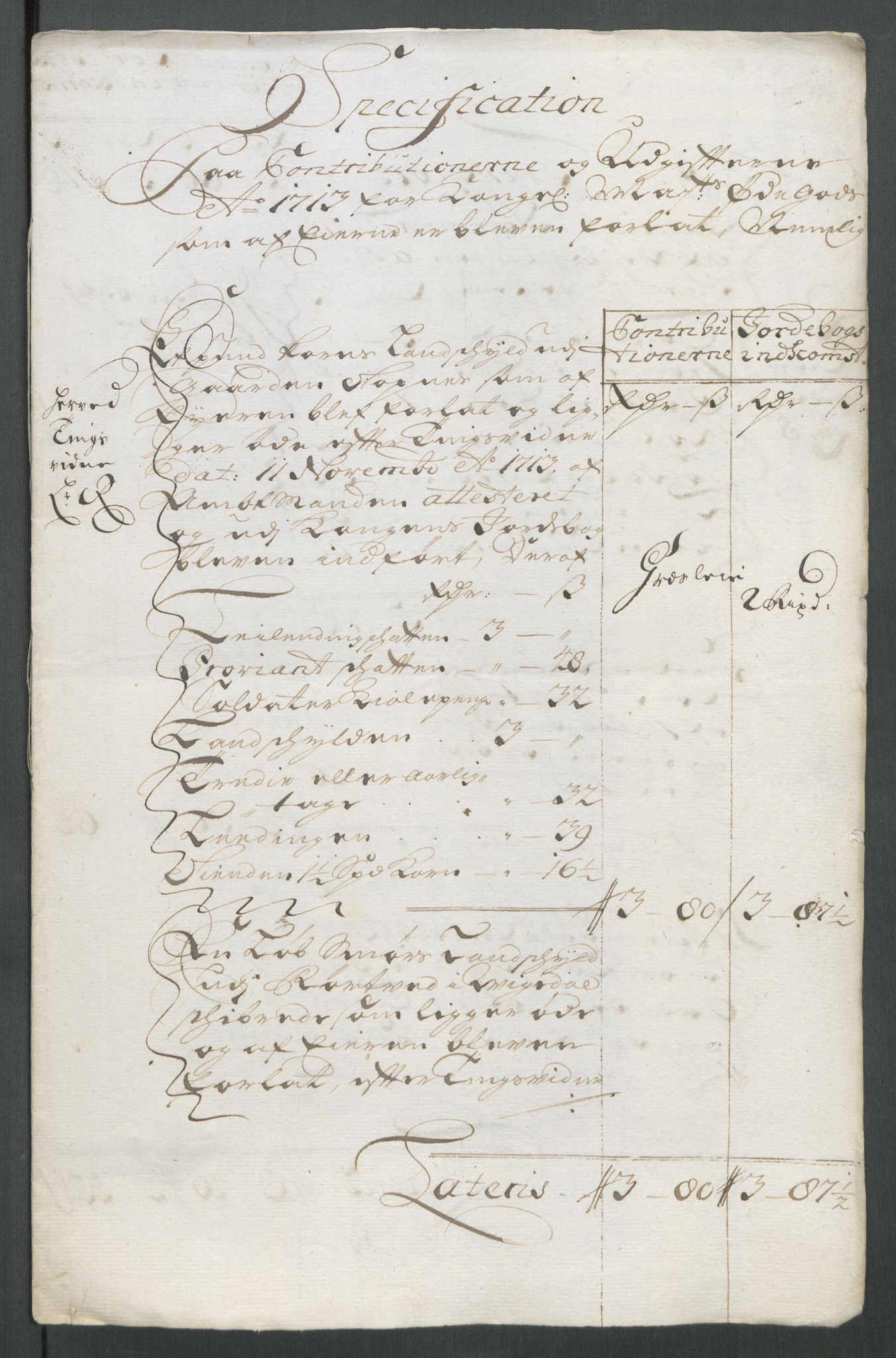 Rentekammeret inntil 1814, Reviderte regnskaper, Fogderegnskap, RA/EA-4092/R47/L2866: Fogderegnskap Ryfylke, 1713, p. 376