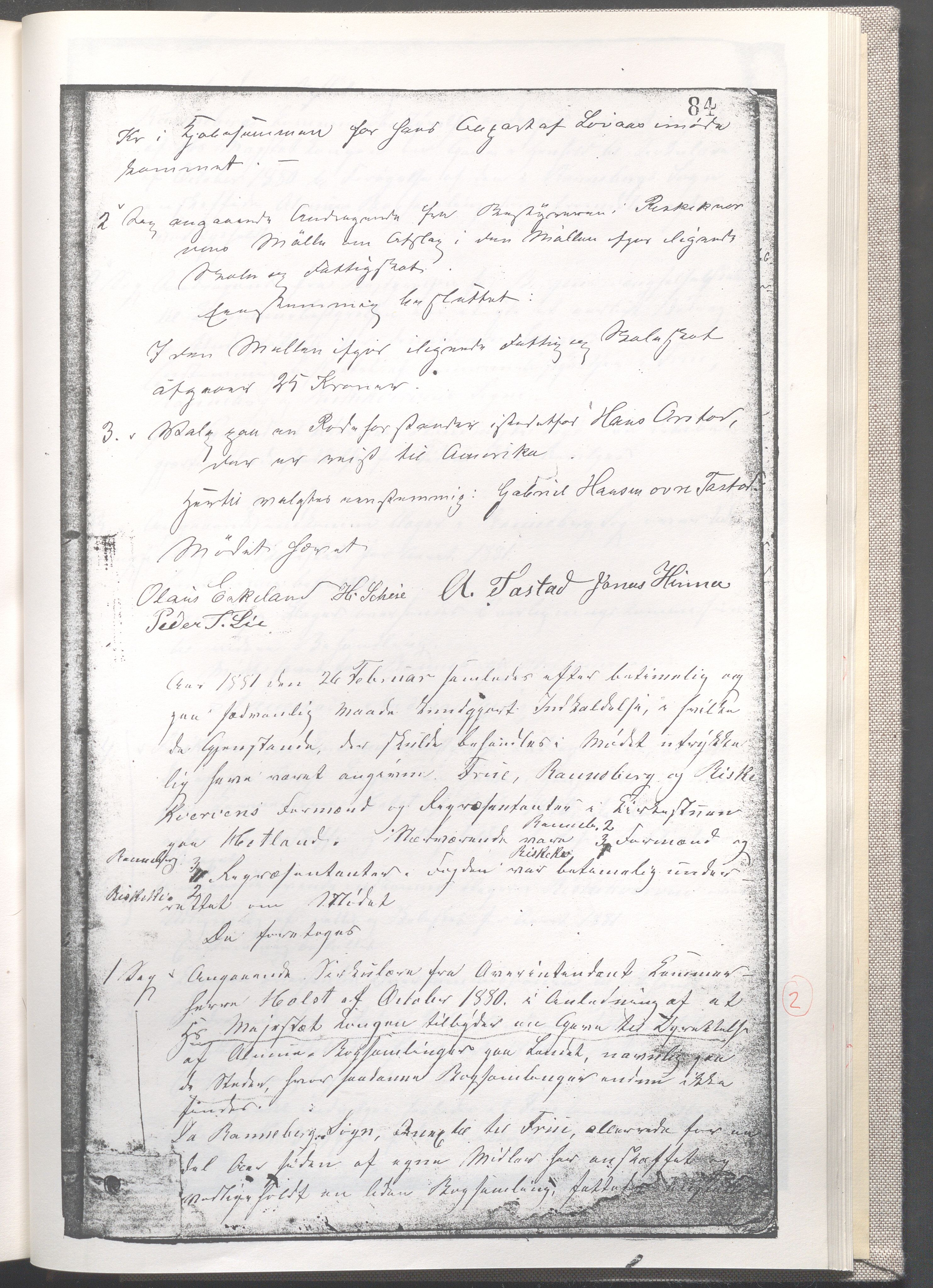 Randaberg kommune - Formannskapet, IKAR/K-101471/A/L0003: Møtebok I - Hetland, 1874-1881, p. 190