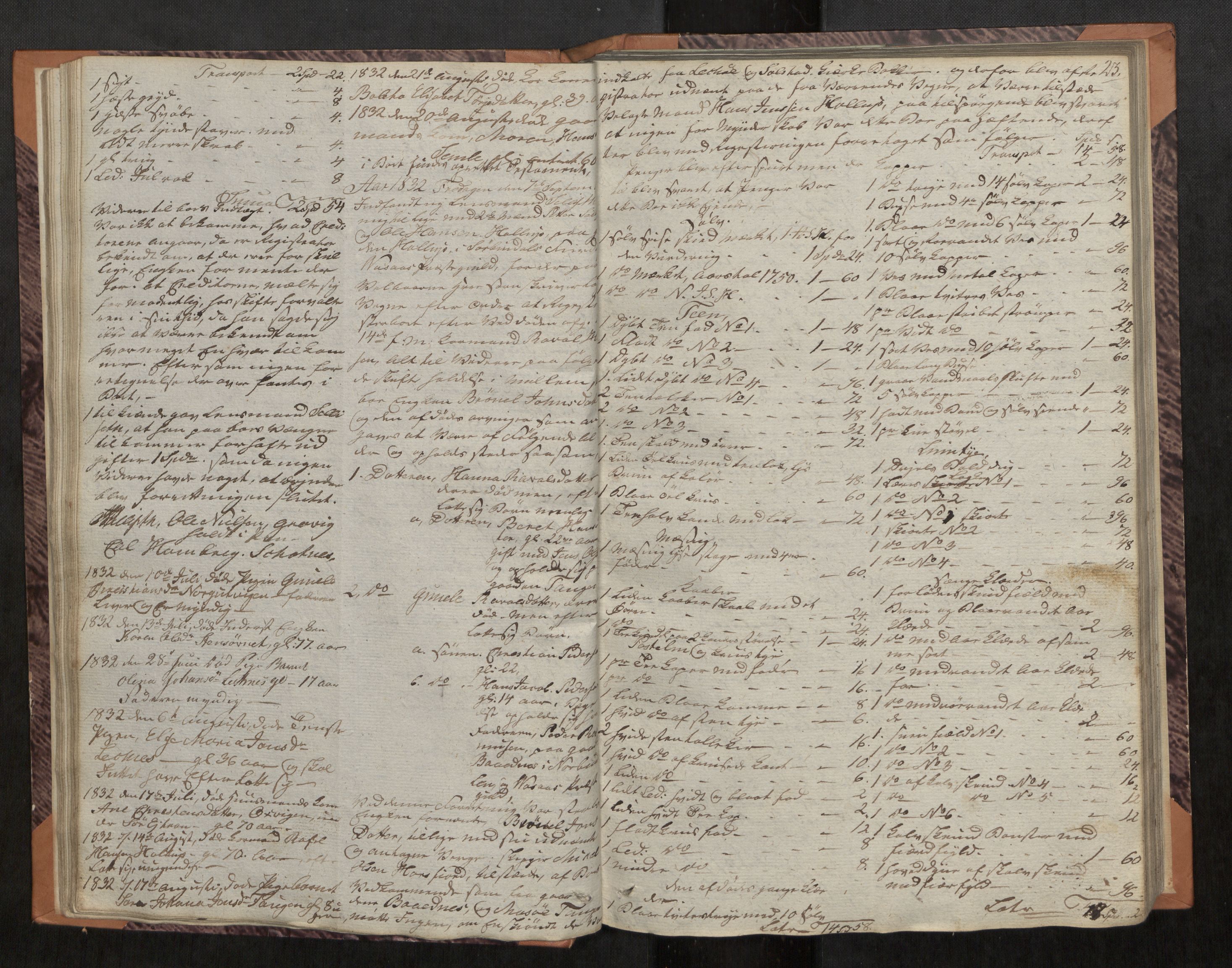 Namdal sorenskriveri, AV/SAT-A-4133/1/3/3Ca/L0001: Skifteregistreringsprotokoll, 1829-1840, p. 23