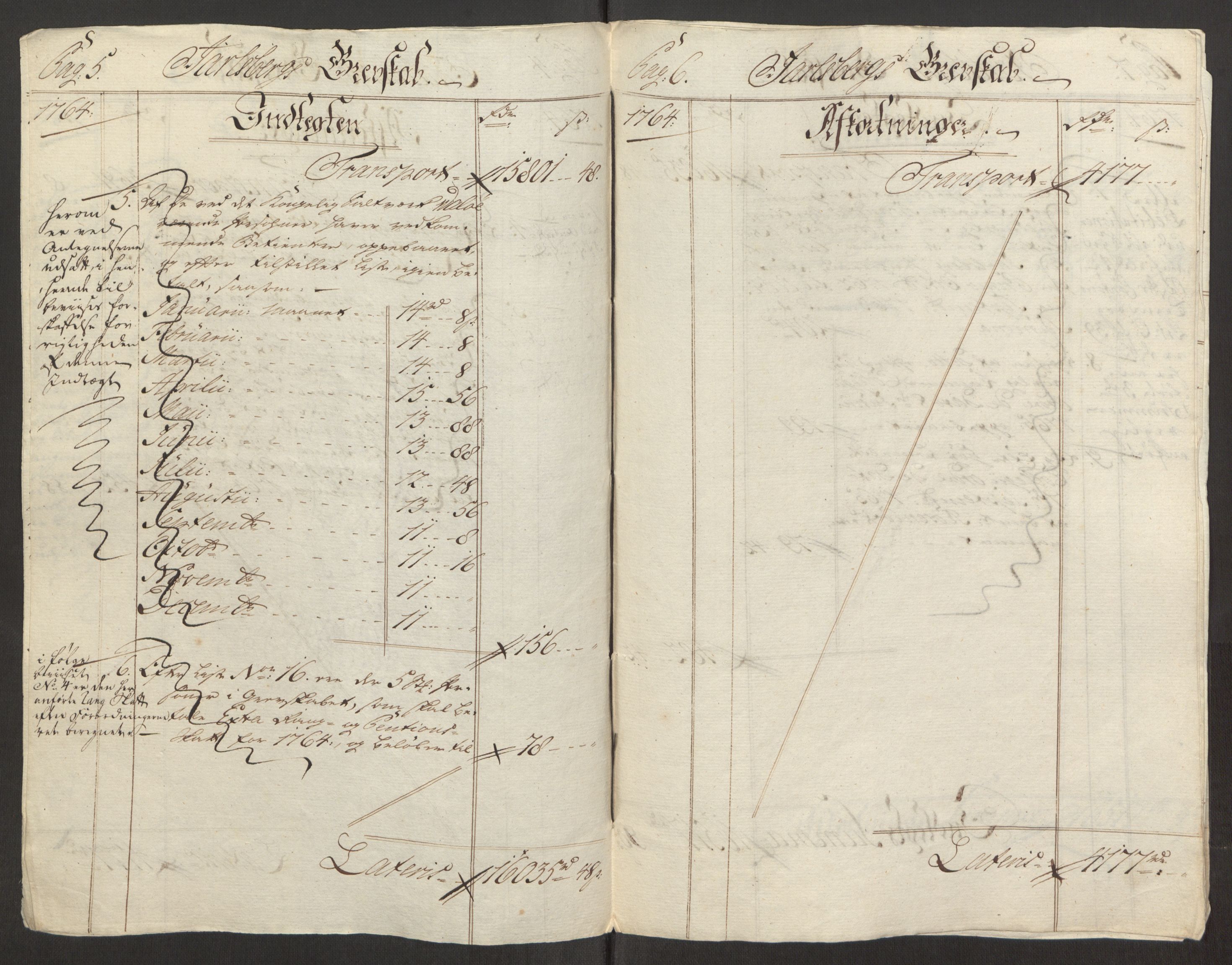 Rentekammeret inntil 1814, Reviderte regnskaper, Fogderegnskap, AV/RA-EA-4092/R32/L1960: Ekstraskatten Jarlsberg grevskap, 1762-1772, p. 59