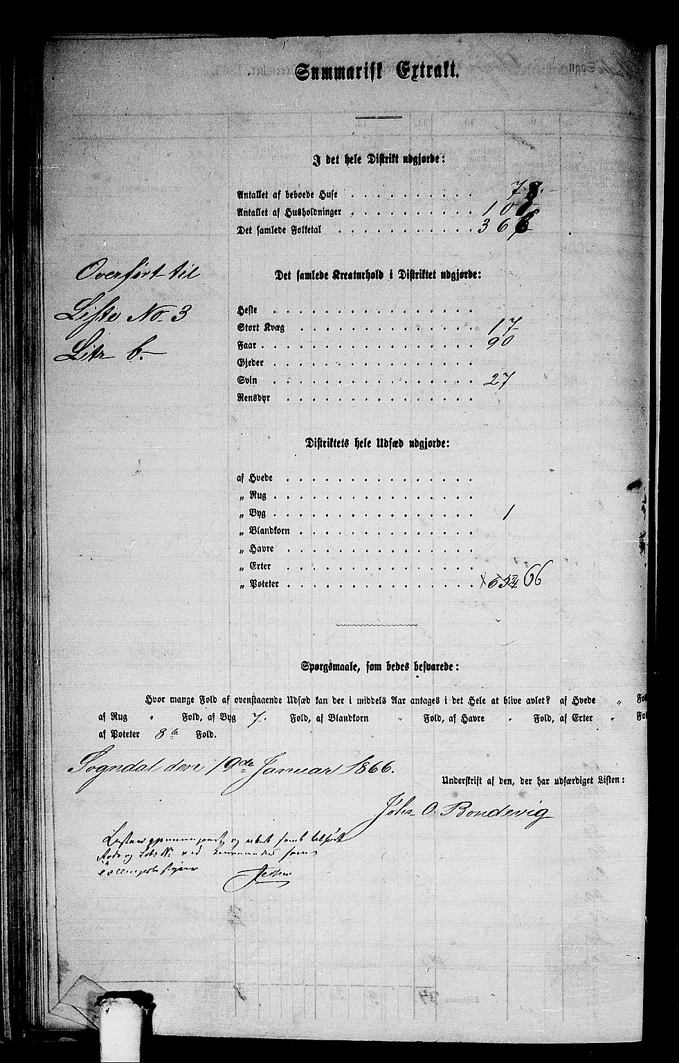 RA, 1865 census for Sogndal, 1865, p. 62