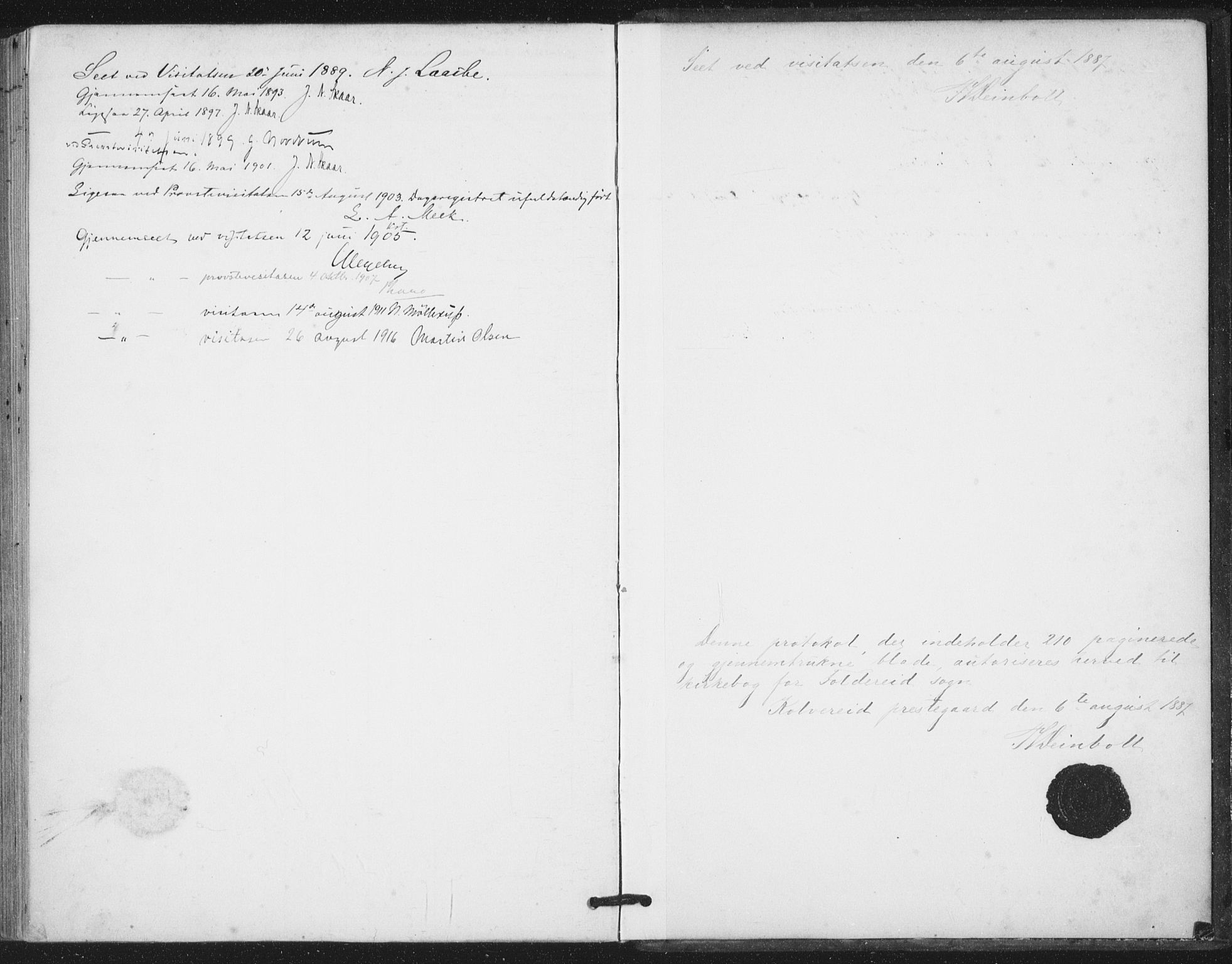 Ministerialprotokoller, klokkerbøker og fødselsregistre - Nord-Trøndelag, SAT/A-1458/783/L0660: Parish register (official) no. 783A02, 1886-1918