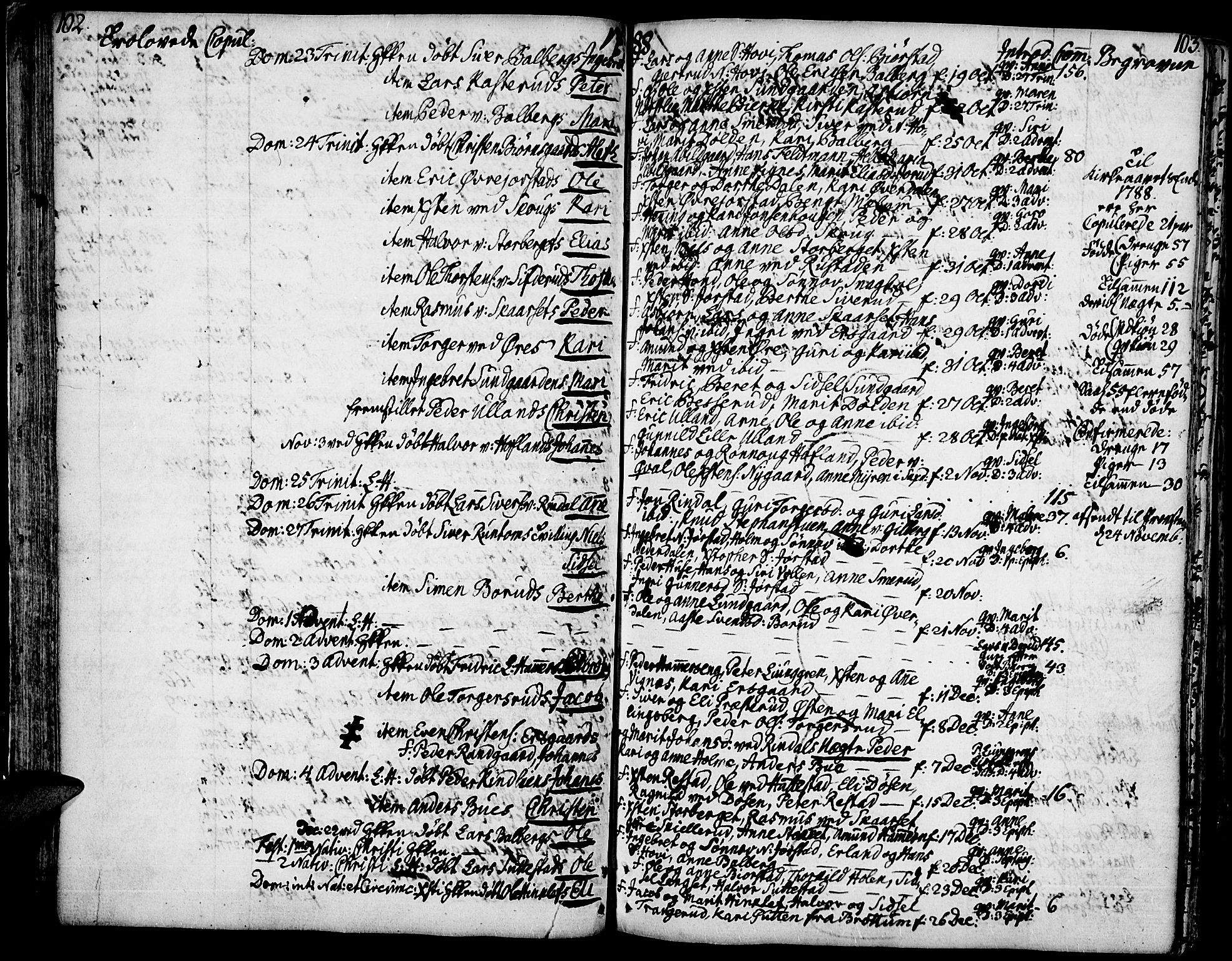 Fåberg prestekontor, AV/SAH-PREST-086/H/Ha/Haa/L0002: Parish register (official) no. 2, 1775-1818, p. 102-103