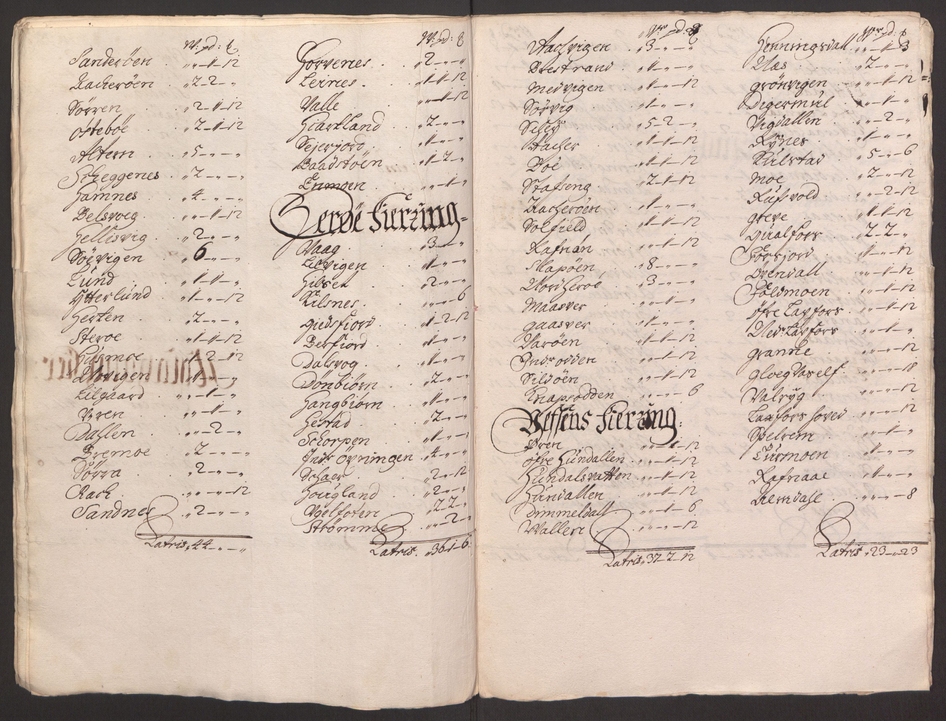 Rentekammeret inntil 1814, Reviderte regnskaper, Fogderegnskap, AV/RA-EA-4092/R65/L4504: Fogderegnskap Helgeland, 1691-1692, p. 252