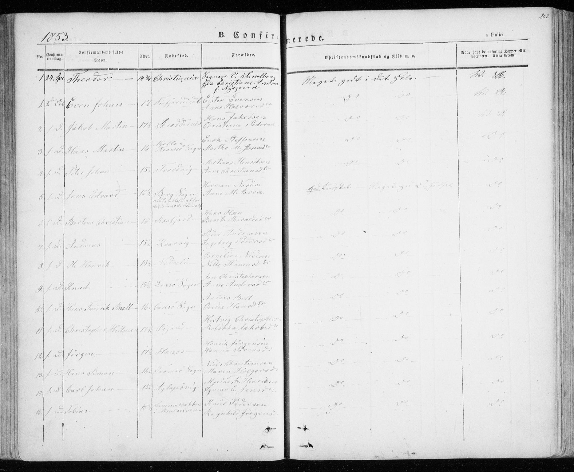 Lenvik sokneprestembete, SATØ/S-1310/H/Ha/Haa/L0006kirke: Parish register (official) no. 6, 1845-1854, p. 202