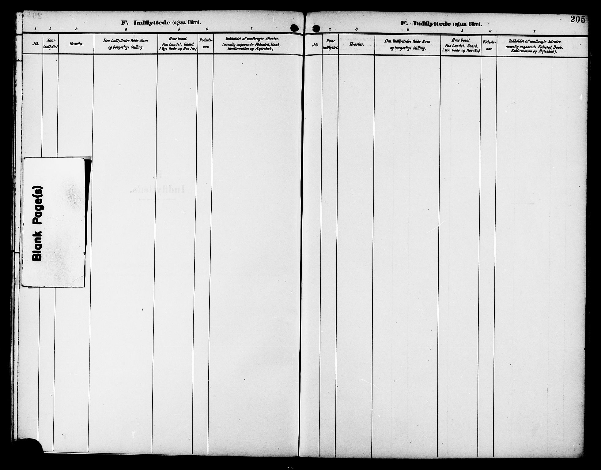 Ministerialprotokoller, klokkerbøker og fødselsregistre - Møre og Romsdal, SAT/A-1454/558/L0702: Parish register (copy) no. 558C03, 1894-1915, p. 205