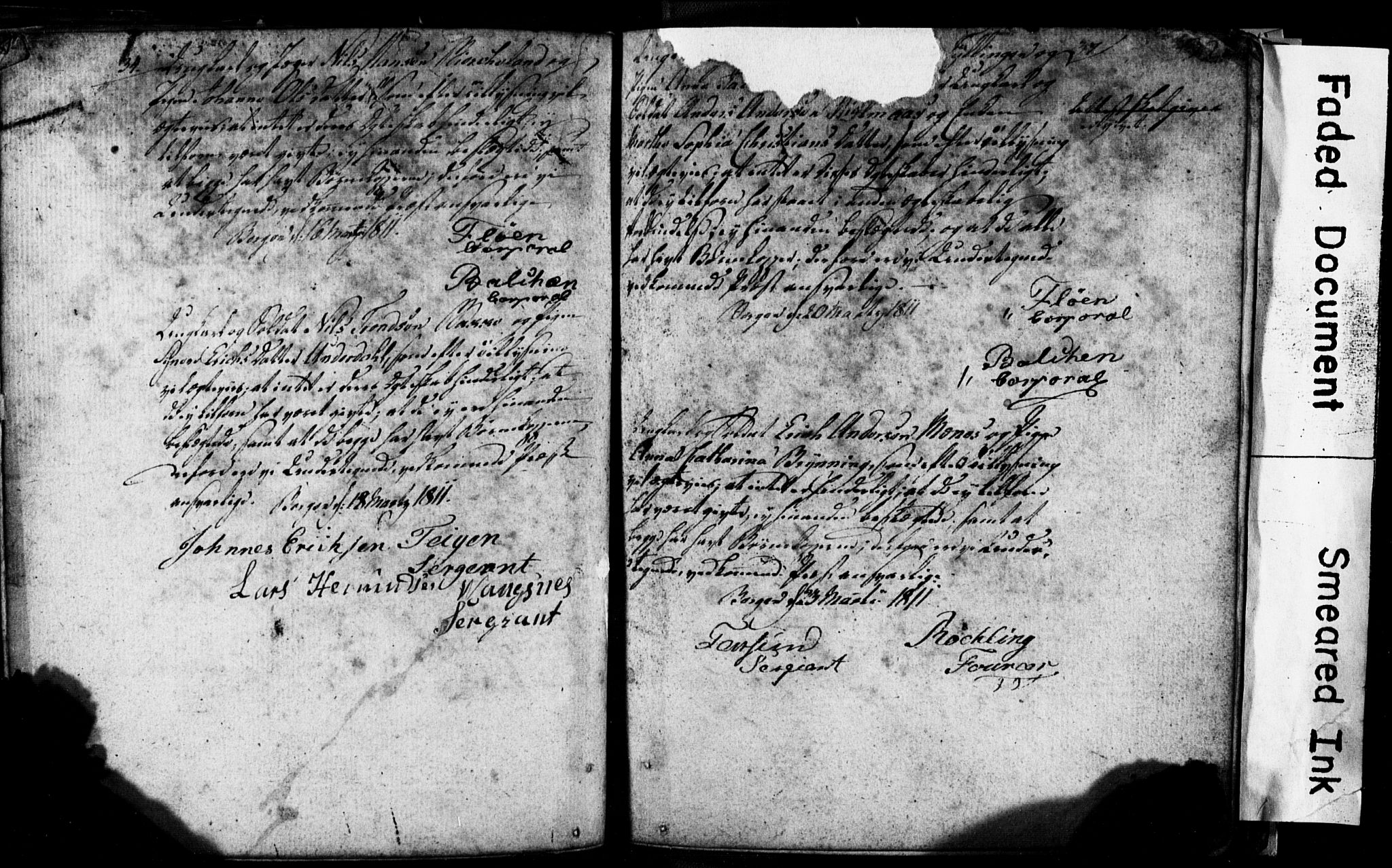 Korskirken sokneprestembete, AV/SAB-A-76101: Best man's statements no. II.5.1, 1776-1816, p. 322