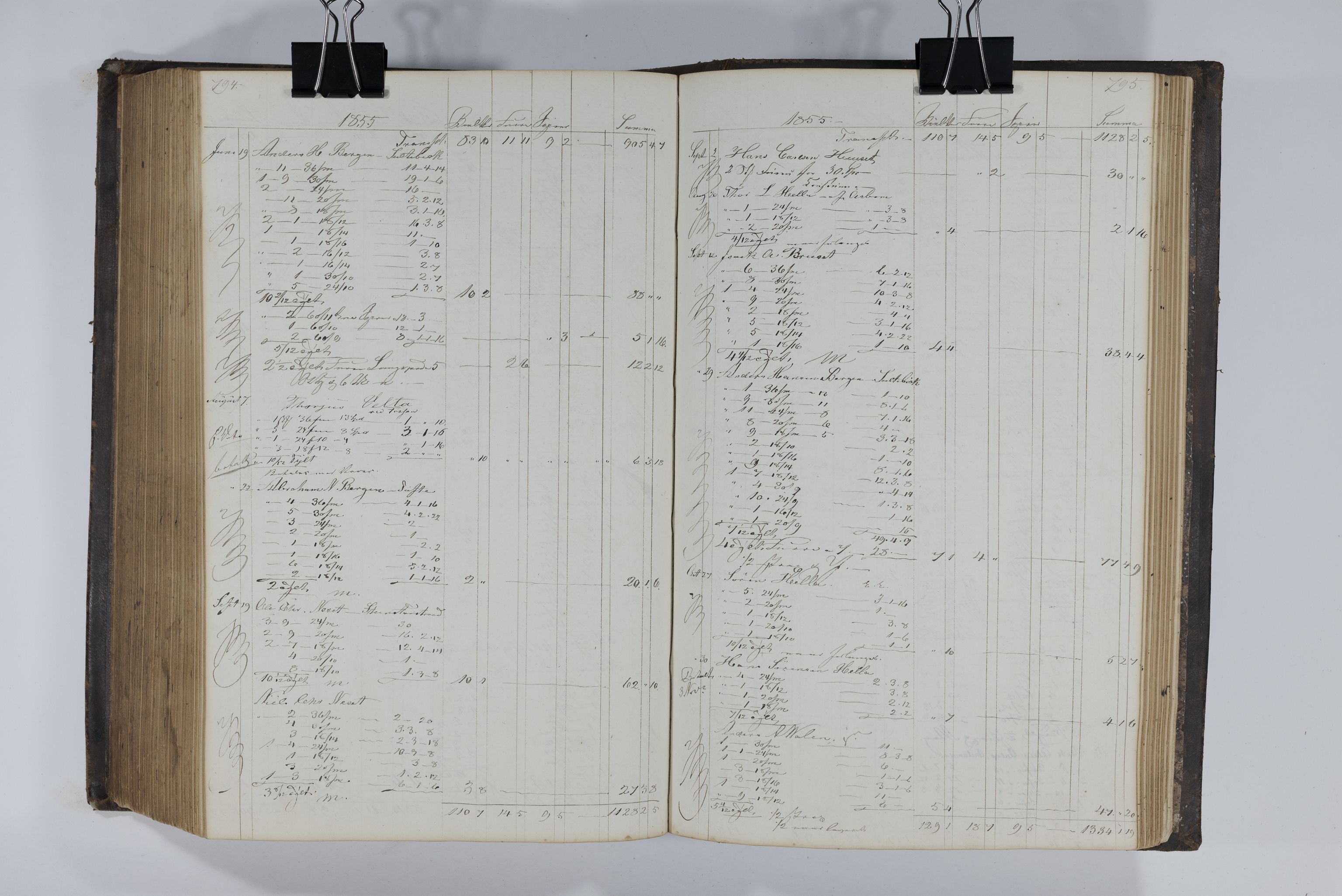 Blehr/ Kjellestad, TEMU/TGM-A-1212/E/Ea/L0001: Merkebok, 1847-1858, p. 404