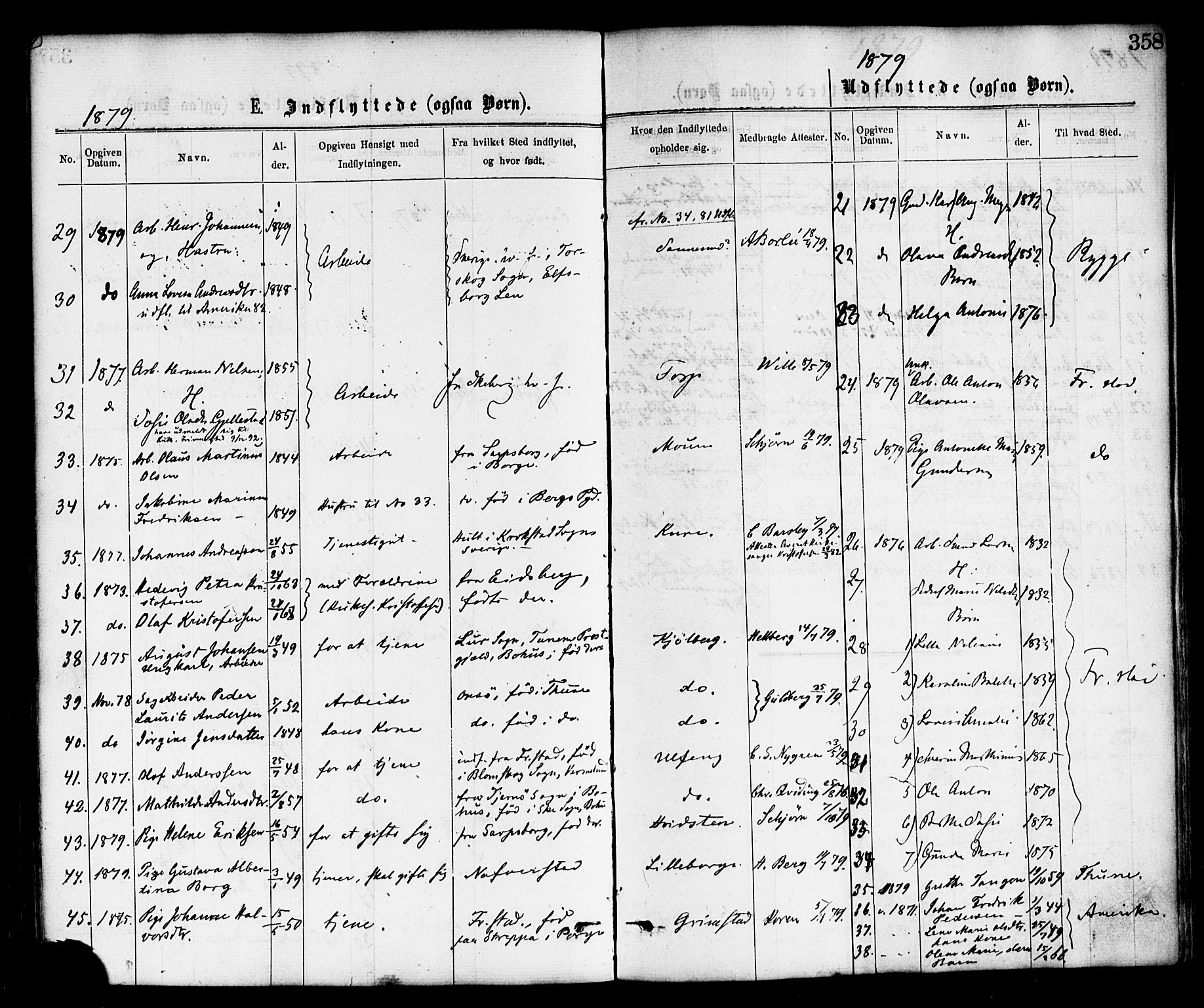 Borge prestekontor Kirkebøker, AV/SAO-A-10903/F/Fa/L0007: Parish register (official) no. I 7, 1875-1886, p. 358