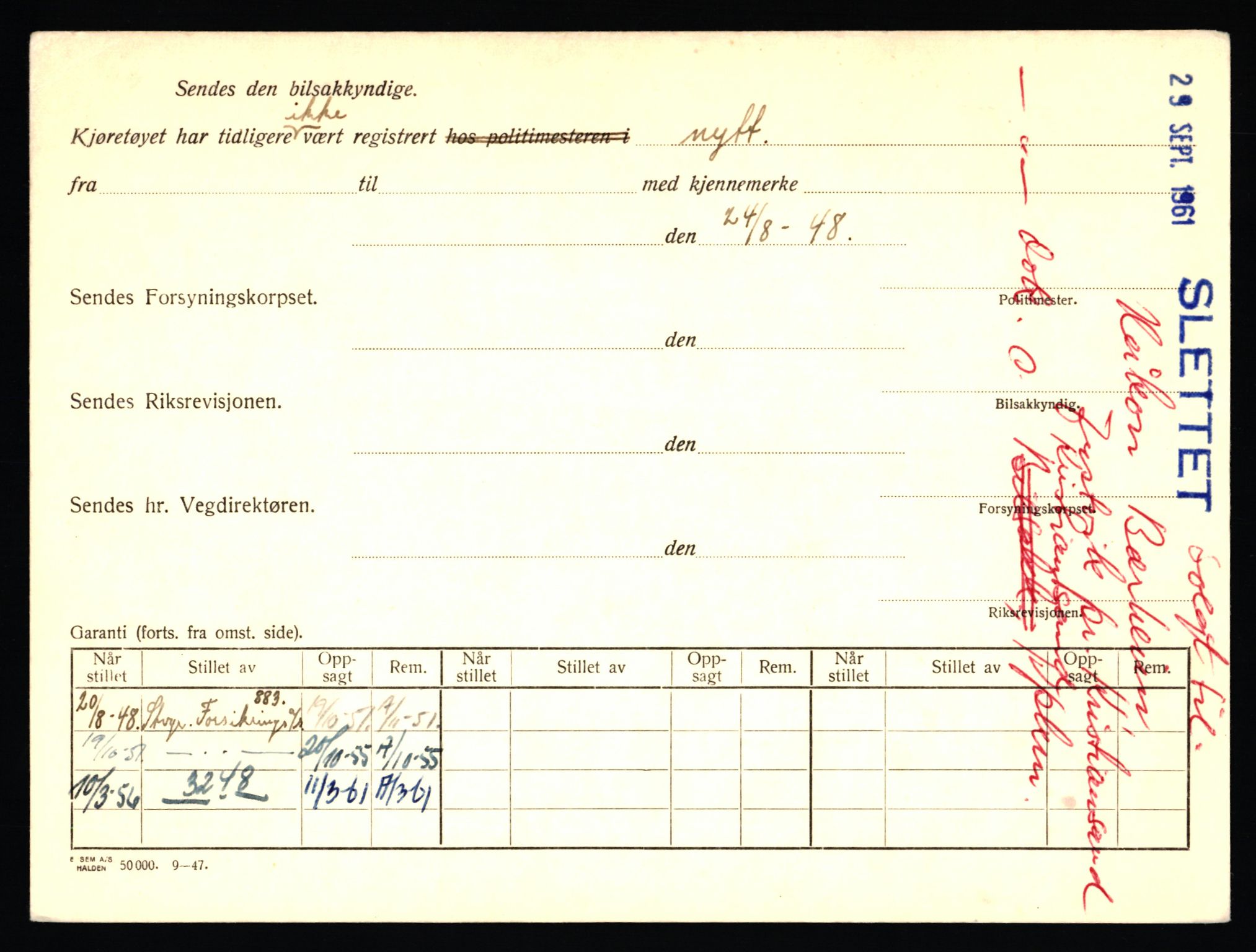 Stavanger trafikkstasjon, AV/SAST-A-101942/0/F/L0032: L-17600 - L-18149, 1930-1971, p. 302