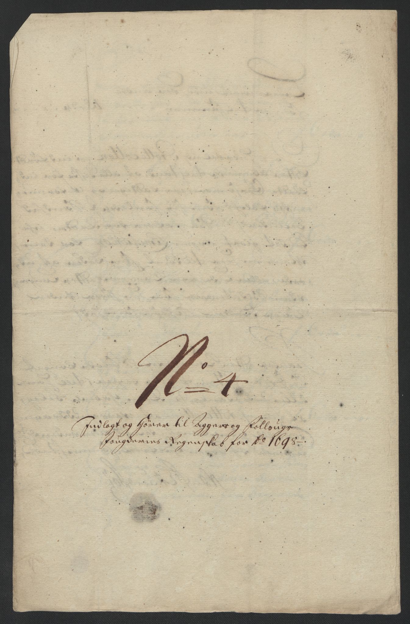 Rentekammeret inntil 1814, Reviderte regnskaper, Fogderegnskap, RA/EA-4092/R10/L0441: Fogderegnskap Aker og Follo, 1698, p. 126