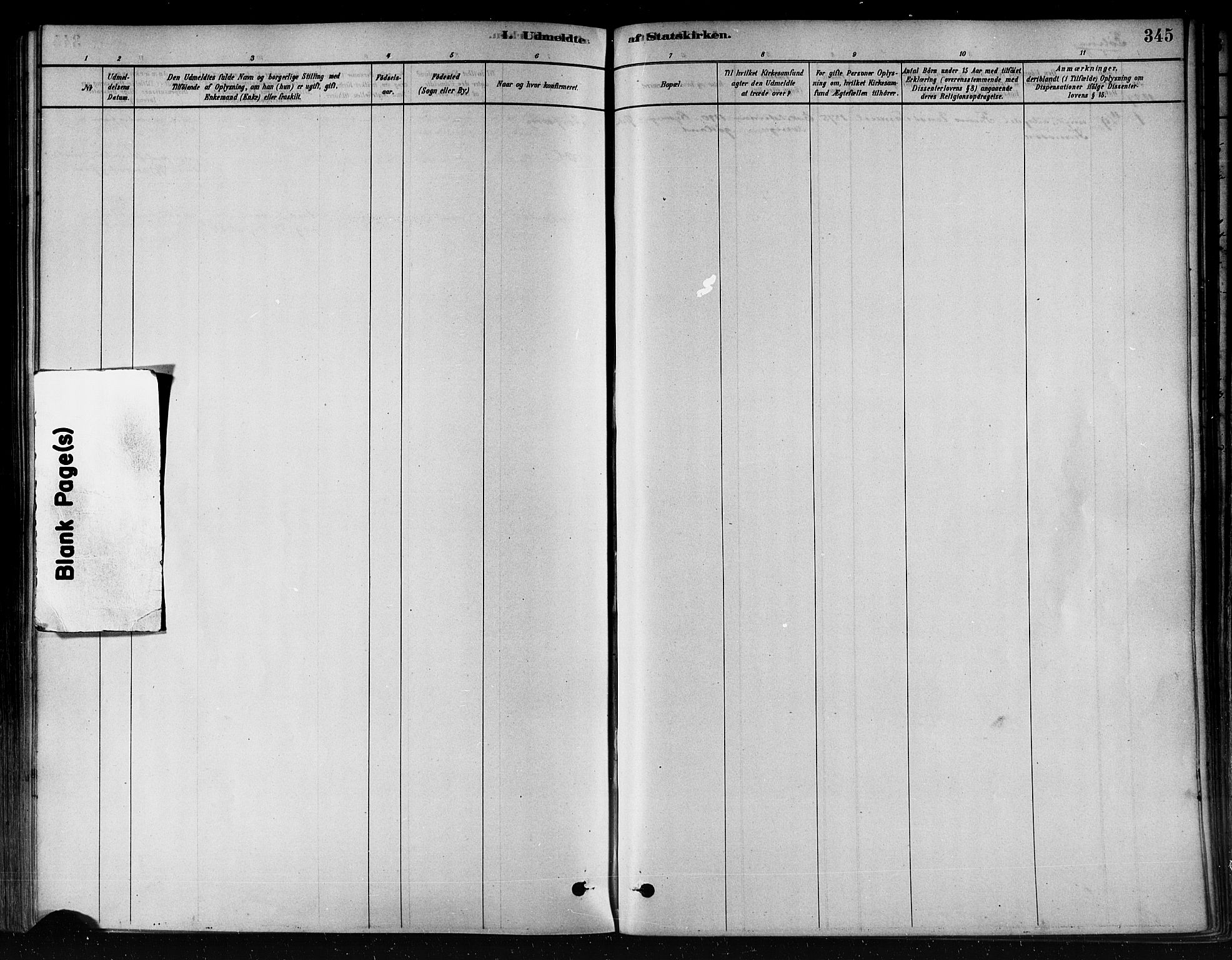 Ministerialprotokoller, klokkerbøker og fødselsregistre - Nord-Trøndelag, SAT/A-1458/746/L0449: Parish register (official) no. 746A07 /2, 1878-1899, p. 345