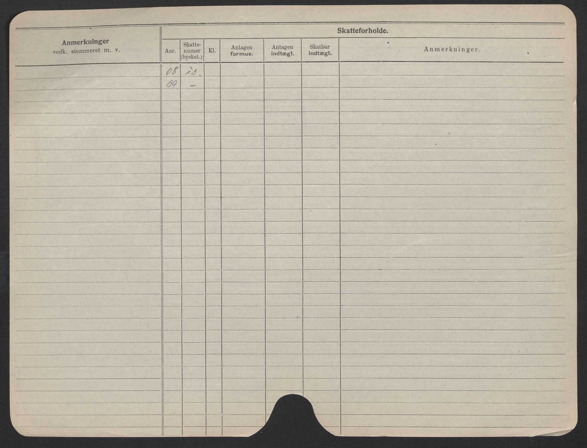 Oslo folkeregister, Registerkort, AV/SAO-A-11715/F/Fa/Fac/L0013: Kvinner, 1906-1914, p. 1255b