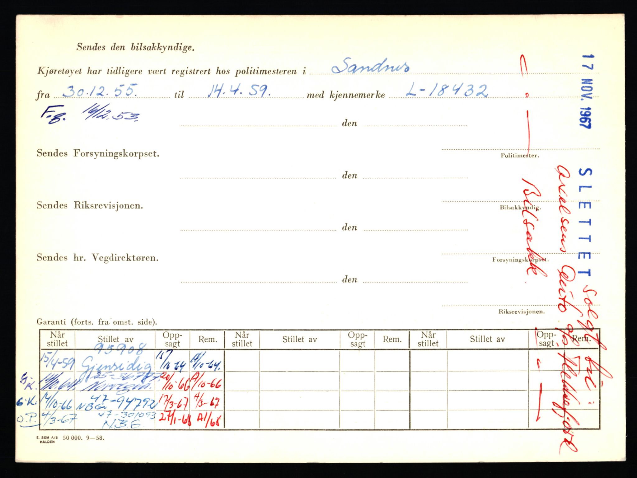 Stavanger trafikkstasjon, AV/SAST-A-101942/0/F/L0050: L-50600 - L-51299, 1930-1971, p. 2062