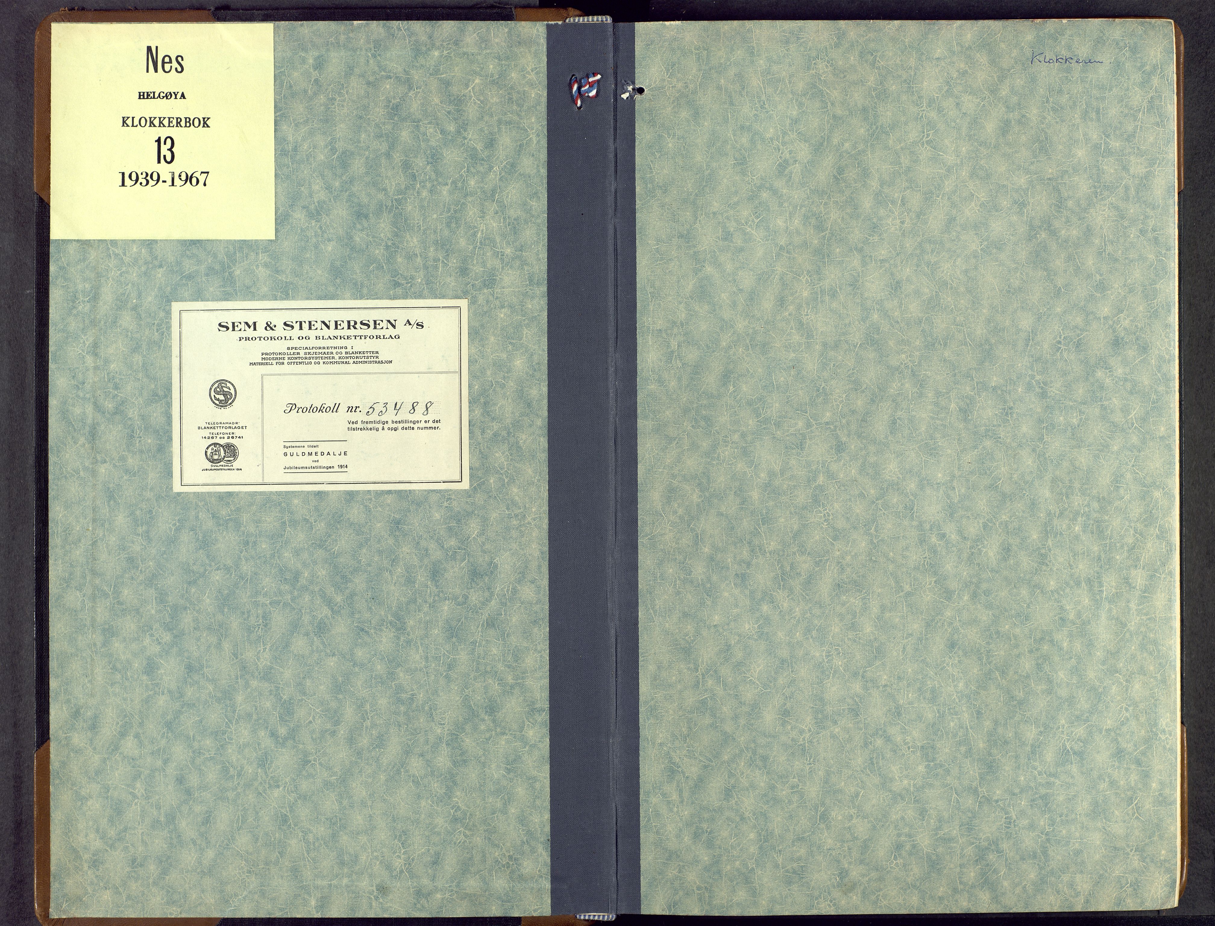 Nes prestekontor, Hedmark, SAH/PREST-020/L/La/L0013: Parish register (copy) no. 13, 1939-1967