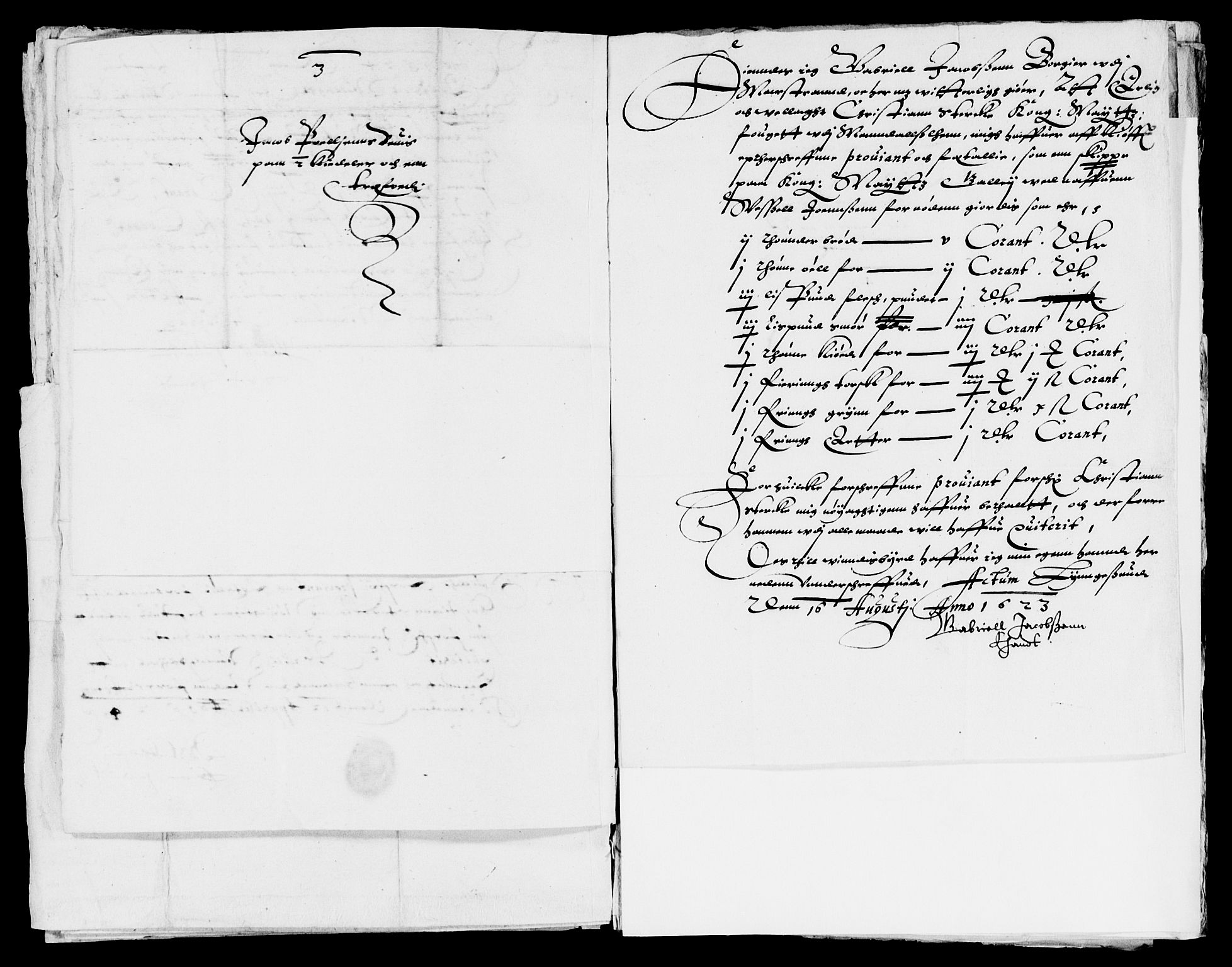 Rentekammeret inntil 1814, Reviderte regnskaper, Lensregnskaper, AV/RA-EA-5023/R/Rb/Rbq/L0014: Nedenes len. Mandals len. Råbyggelag., 1622-1624