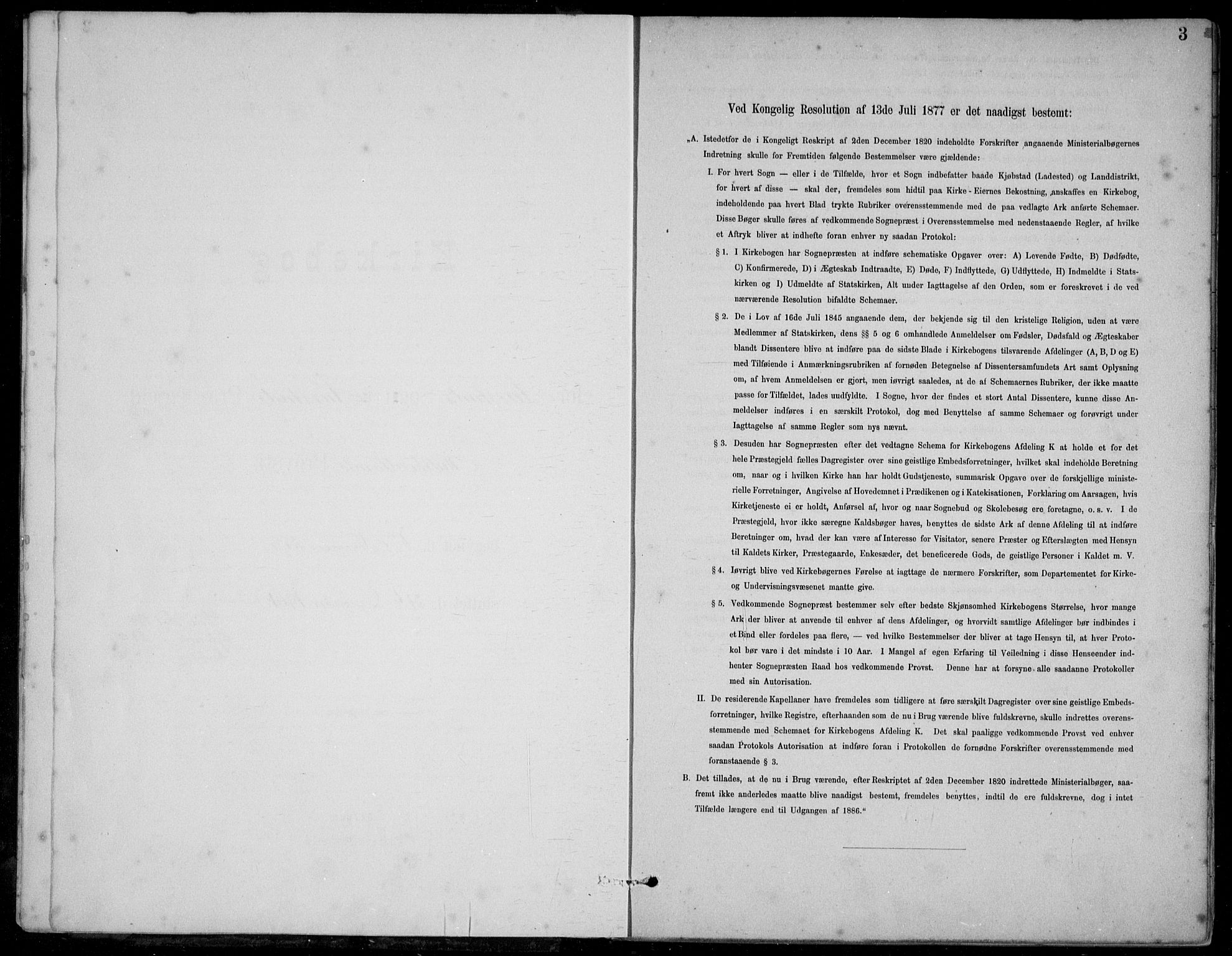 Årstad Sokneprestembete, SAB/A-79301/H/Hab/L0011: Parish register (copy) no. B 1, 1886-1901, p. 3