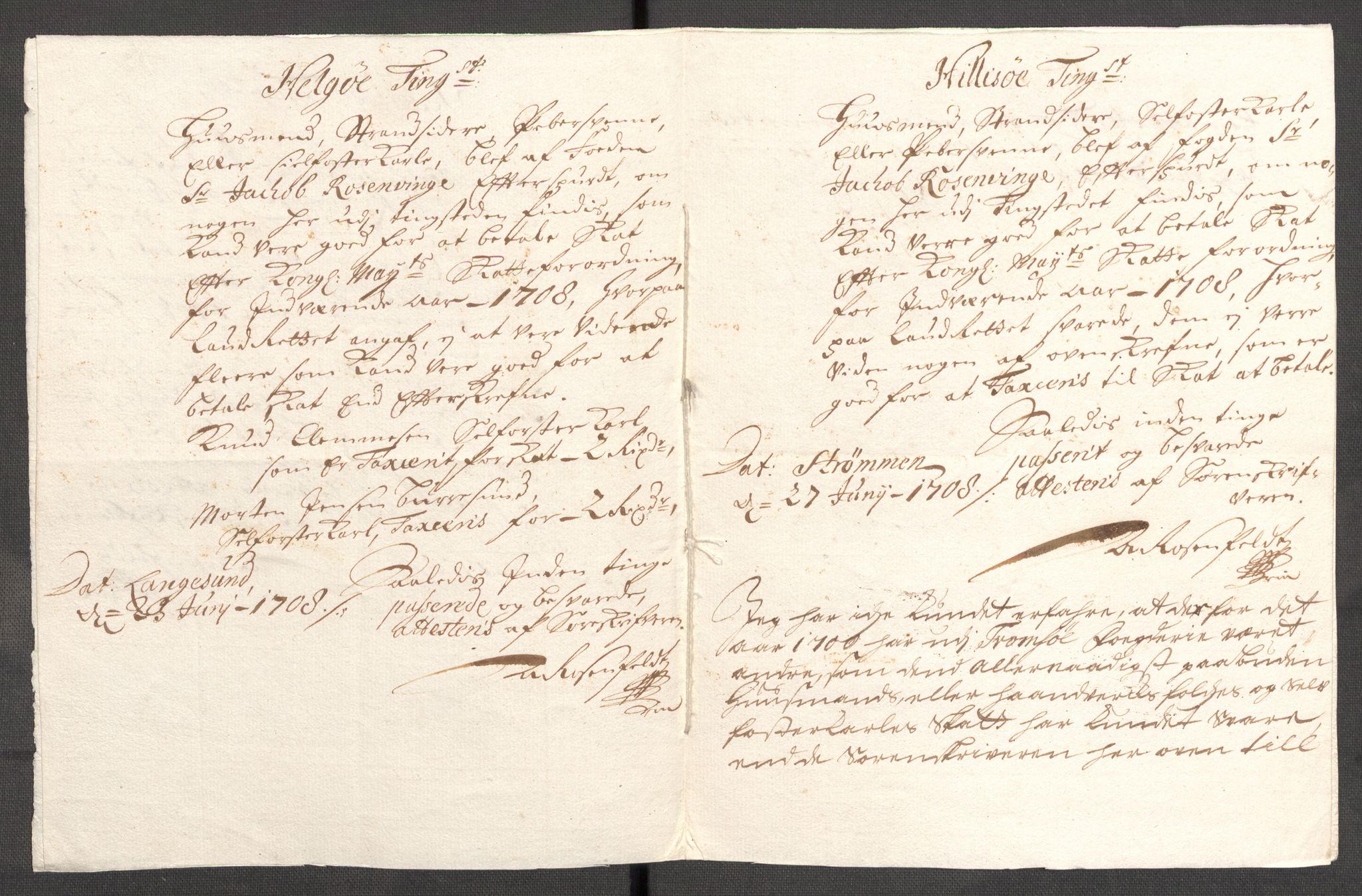 Rentekammeret inntil 1814, Reviderte regnskaper, Fogderegnskap, AV/RA-EA-4092/R68/L4757: Fogderegnskap Senja og Troms, 1708-1710, p. 141