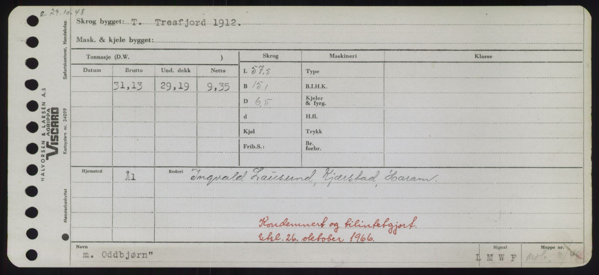 Sjøfartsdirektoratet med forløpere, Skipsmålingen, RA/S-1627/H/Hd/L0028: Fartøy, O, p. 113