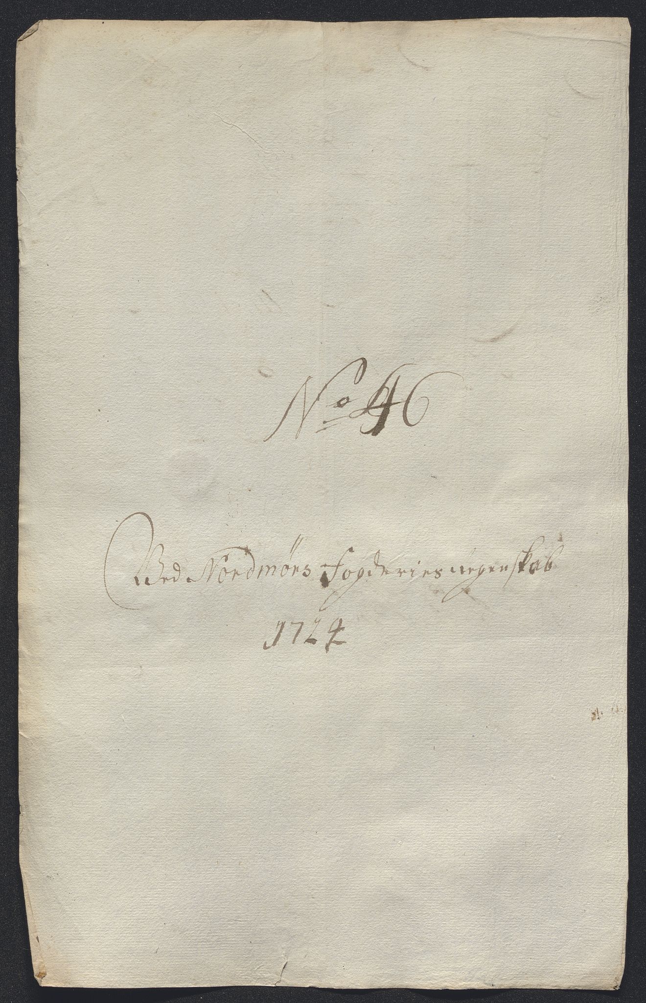 Rentekammeret inntil 1814, Reviderte regnskaper, Fogderegnskap, RA/EA-4092/R56/L3757: Fogderegnskap Nordmøre, 1724, p. 297
