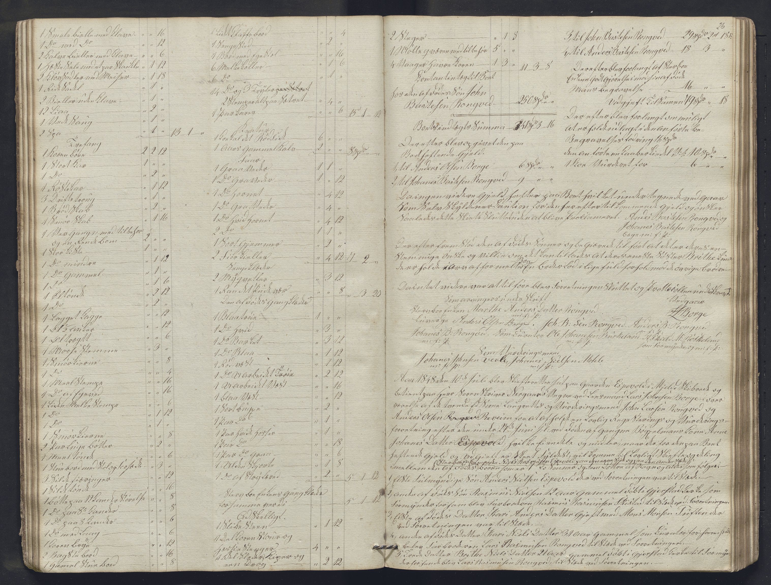 Nordhordland sorenskrivar, AV/SAB-A-2901/1/H/Hb/L0022: Registreringsprotokollar, 1846-1851, p. 26