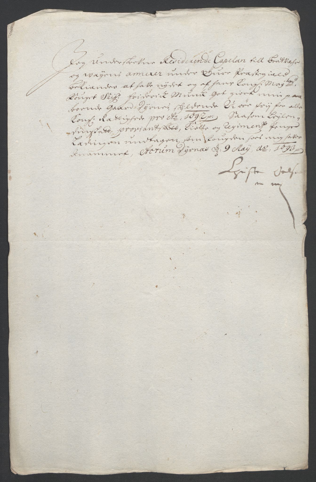 Rentekammeret inntil 1814, Reviderte regnskaper, Fogderegnskap, AV/RA-EA-4092/R56/L3735: Fogderegnskap Nordmøre, 1692-1693, p. 198