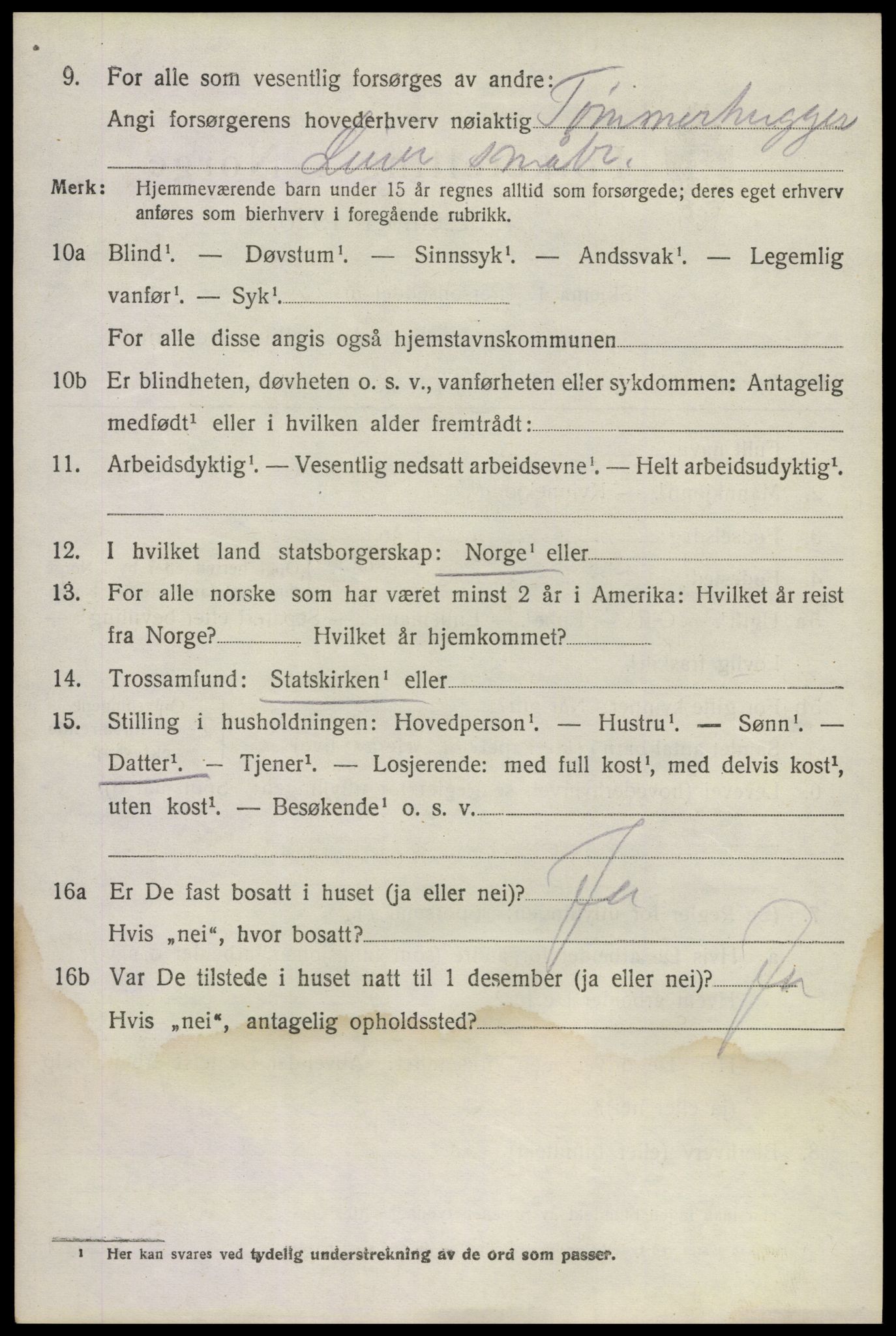 SAKO, 1920 census for Øvre Eiker, 1920, p. 16357