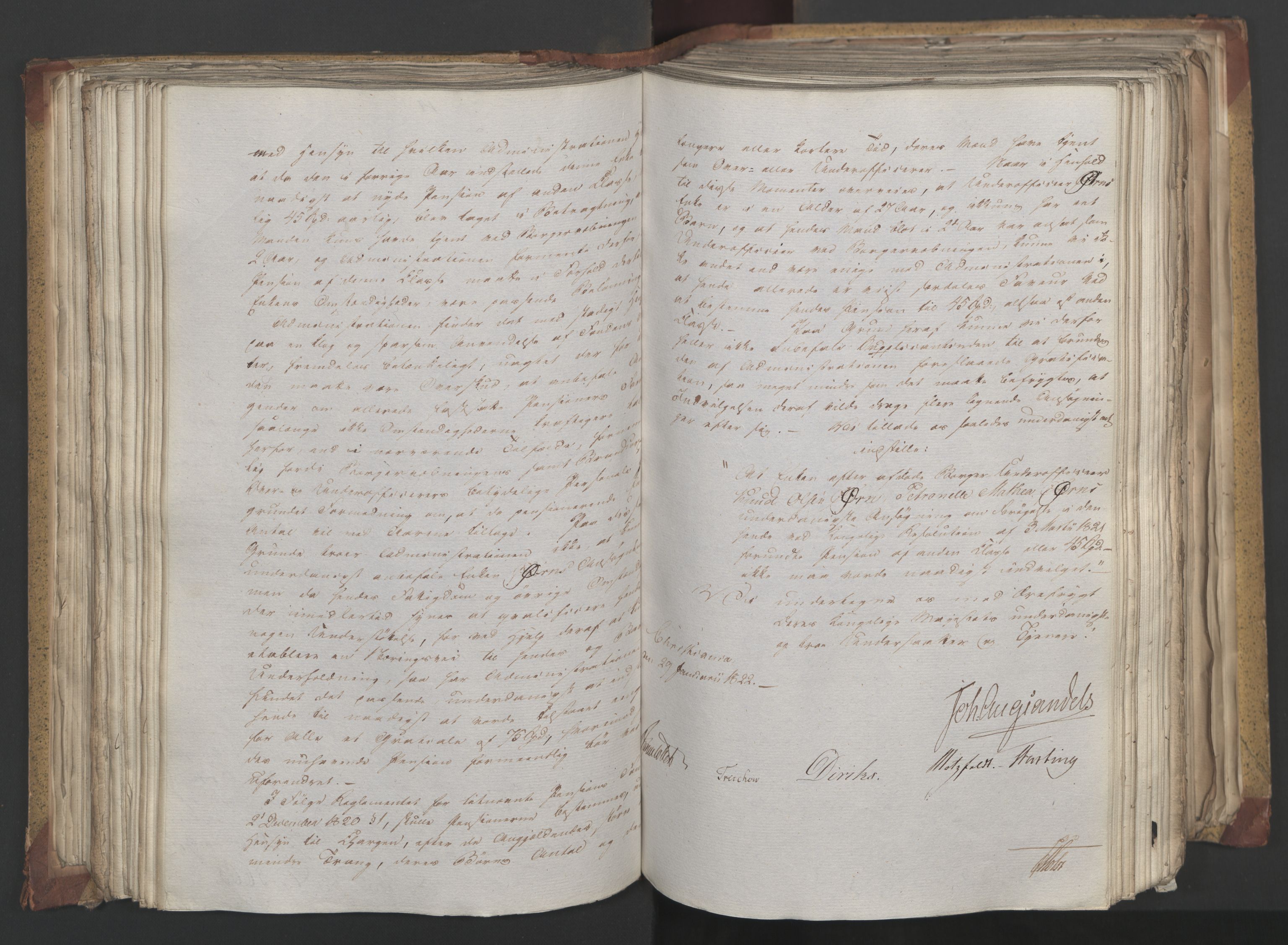 Statsrådsavdelingen i Stockholm, AV/RA-S-1003/D/Da/L0029: Regjeringsinnstillinger nr. 5587-5799, 1822, p. 166