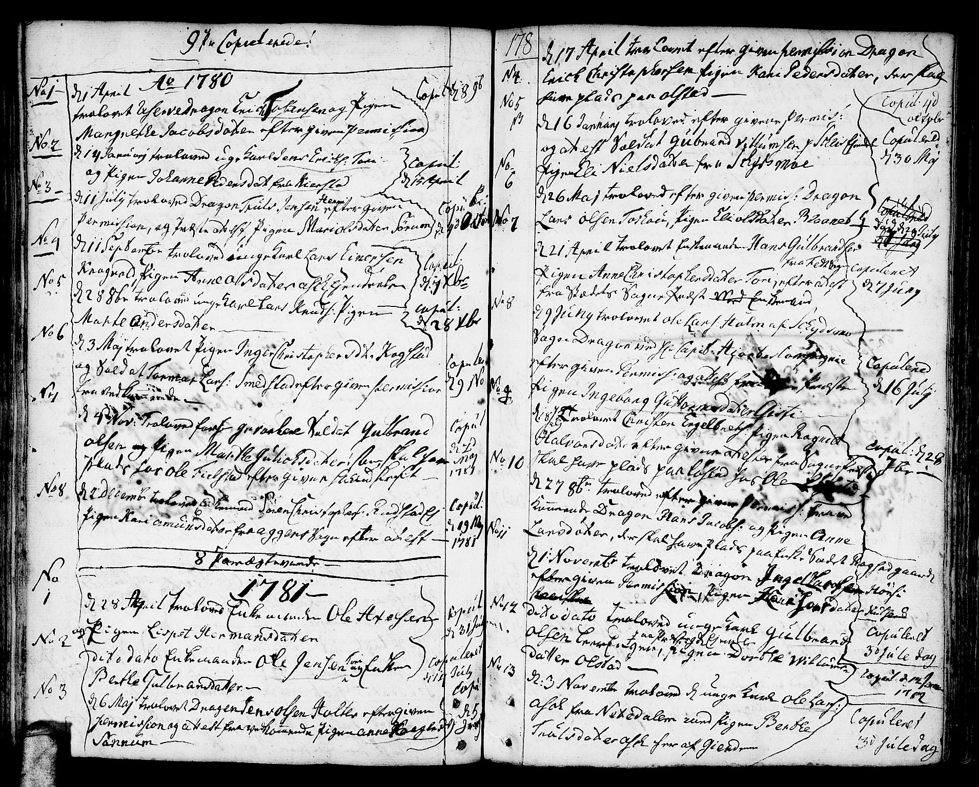 Gjerdrum prestekontor Kirkebøker, AV/SAO-A-10412b/F/Fa/L0002: Parish register (official) no. I 2, 1737-1797, p. 178