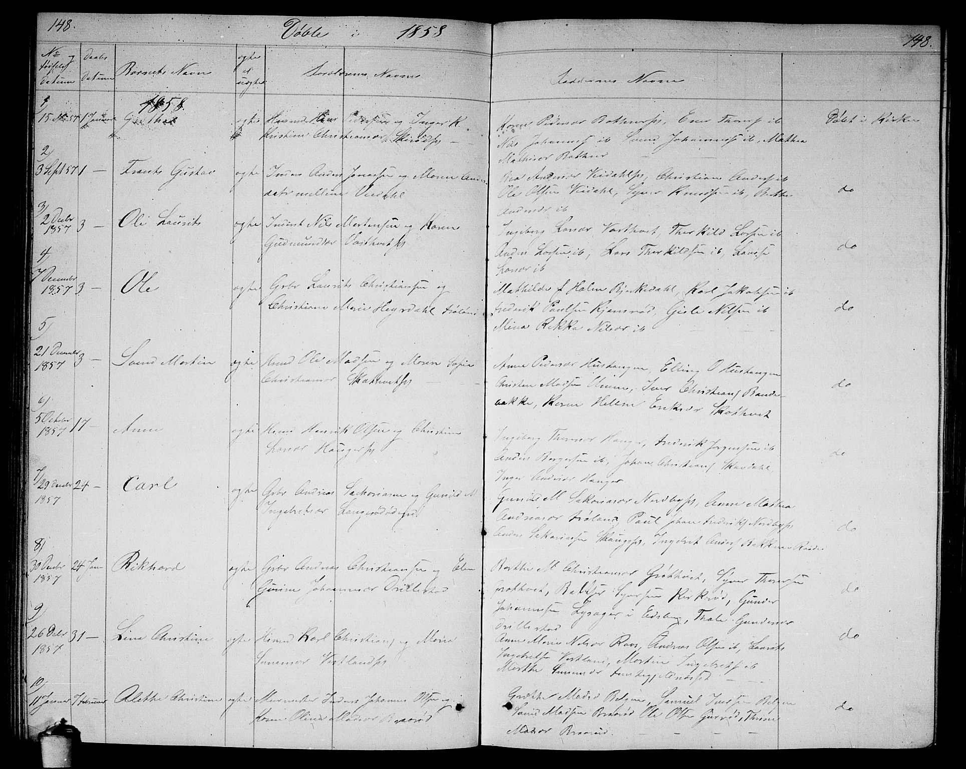 Våler prestekontor Kirkebøker, AV/SAO-A-11083/G/Ga/L0002: Parish register (copy) no. I 2, 1839-1860, p. 148